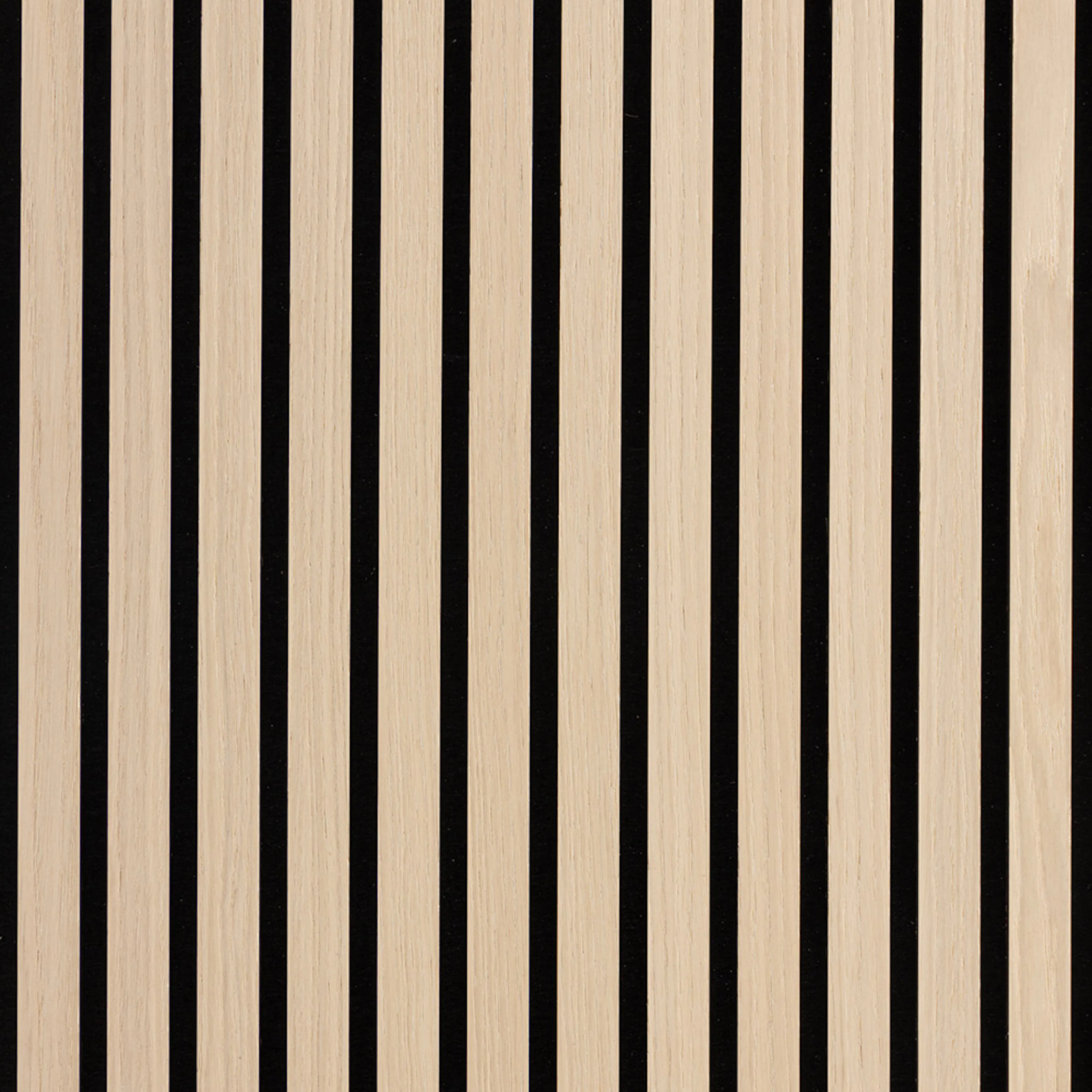 Akustikpanel Wood on wall Ek Vitlackad