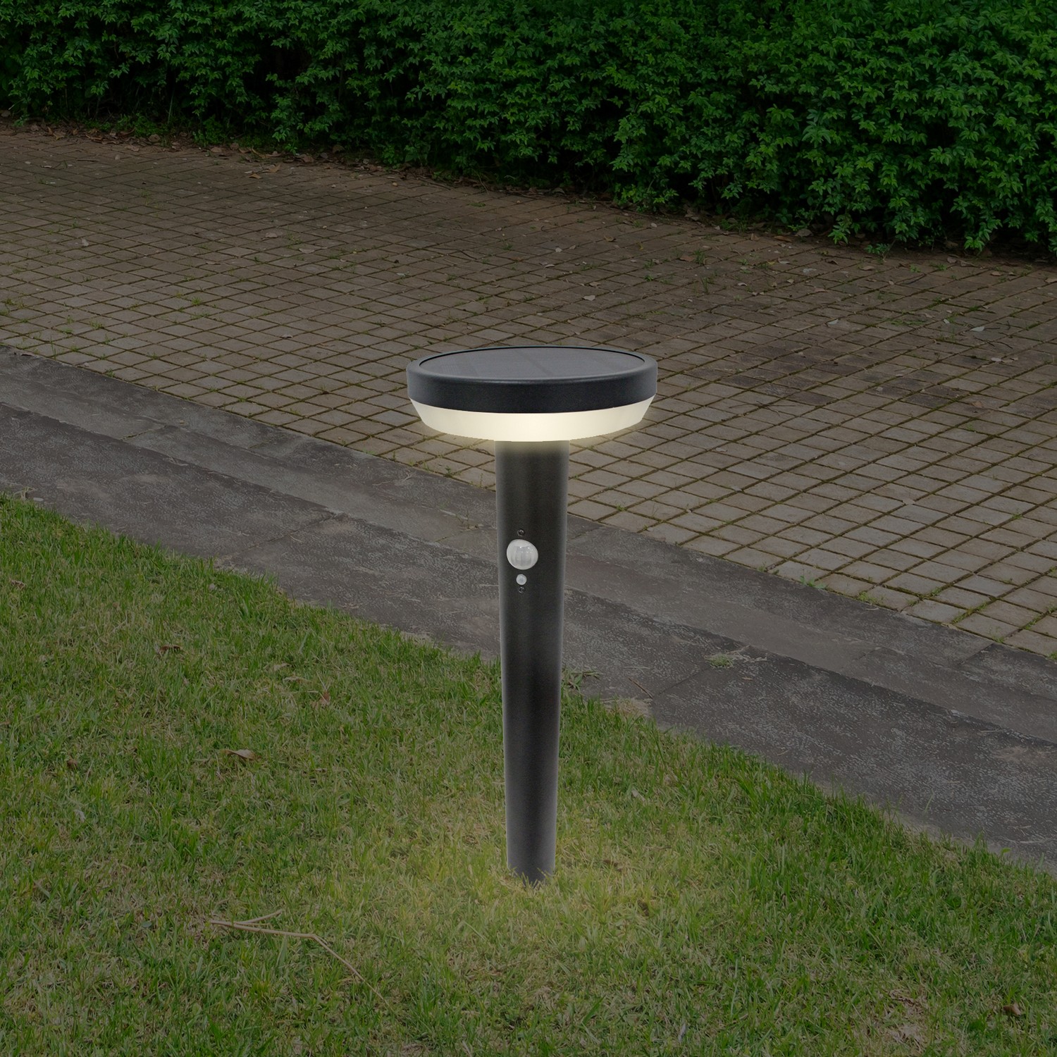 Solcellsarmat Gelia Hojskär Pollare Sensor Sv 67 Cm 3,7V 2200 Mah