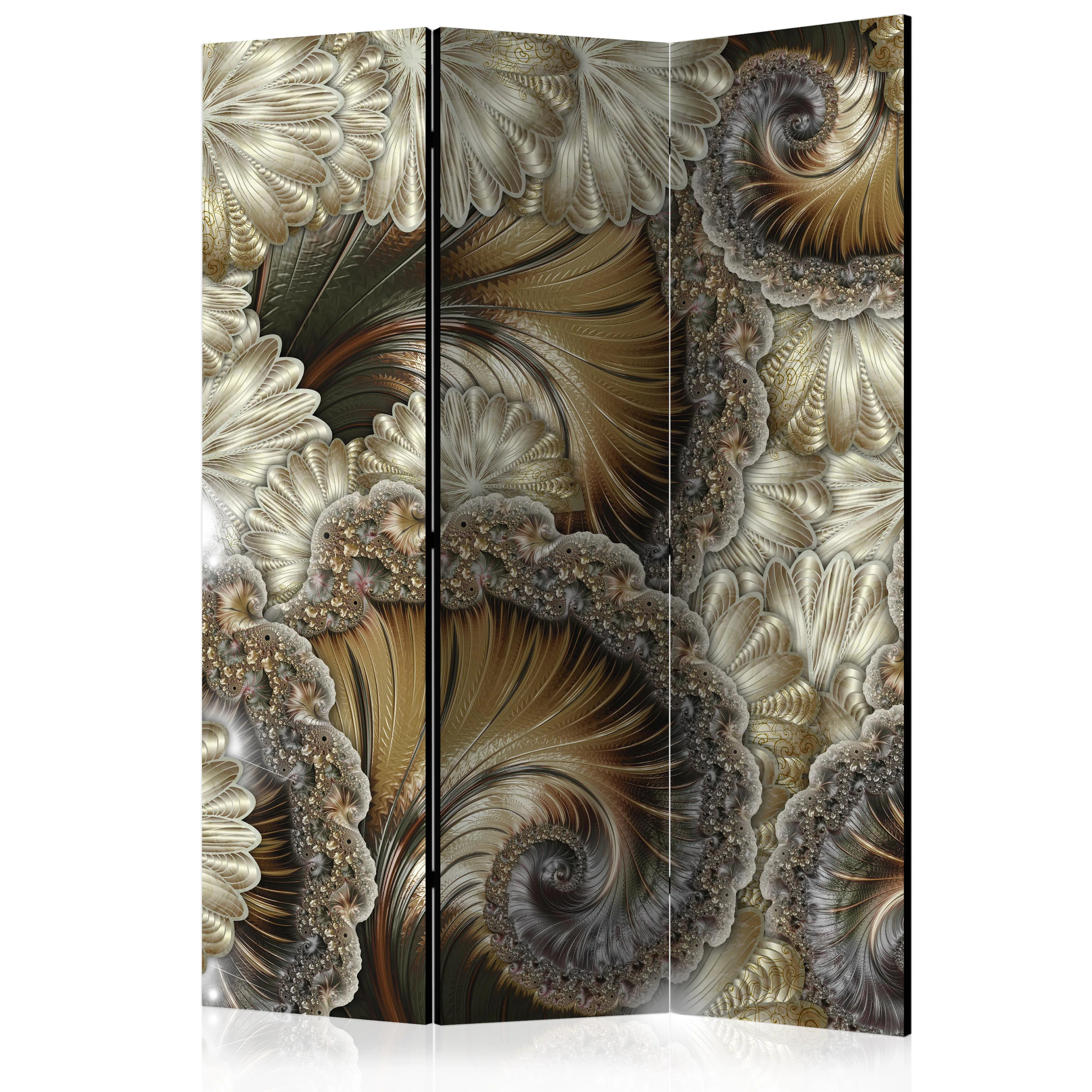 Rumsavdelare Arkiio Golden Hand-Held Fans 135x172 cm