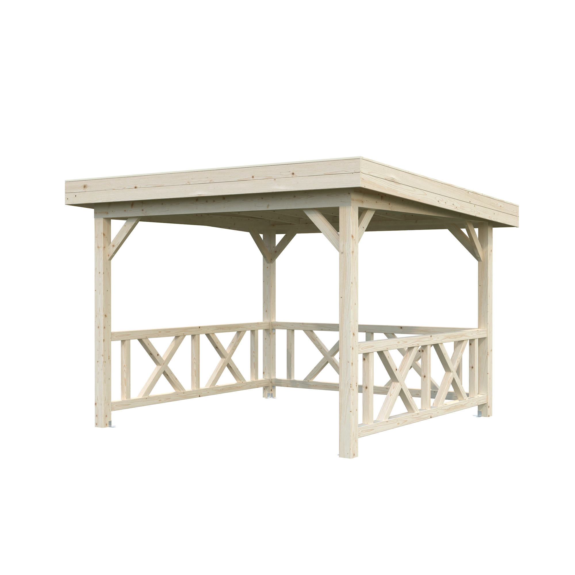 Paviljong Palmako Lenna 8,3 m2 Set 301
