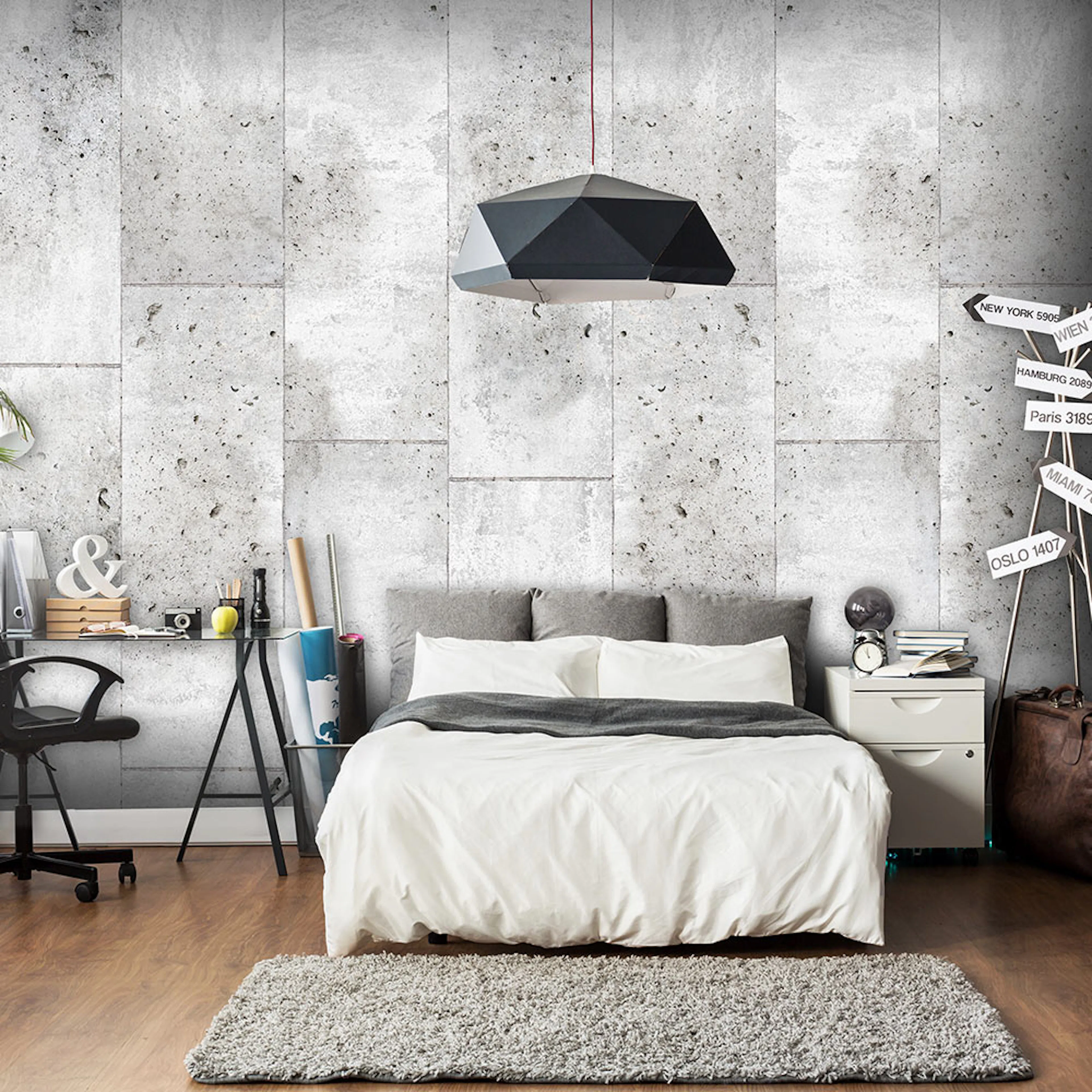 Fototapet Arkiio Concretum murum 50x1000 cm