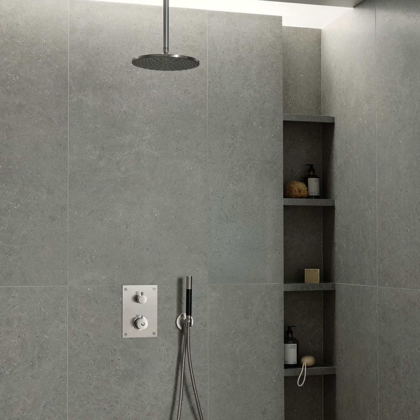 Klinker Bricmate J612 J Stone Select Light Grey Honed 60x120 cm