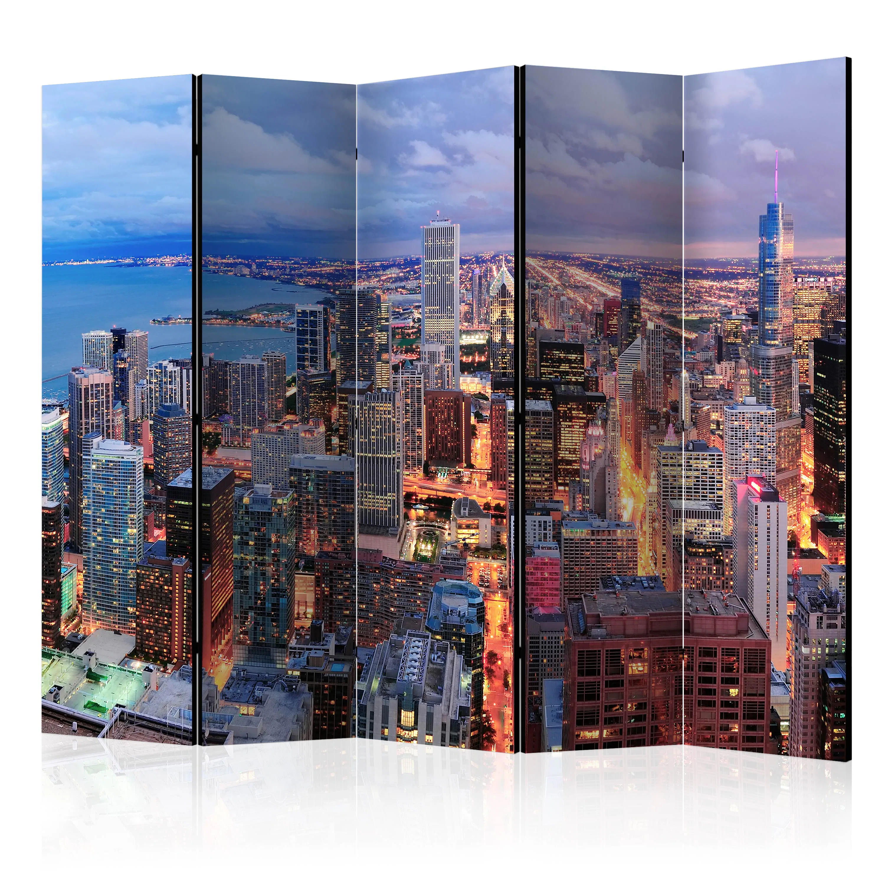 Rumsavdelare Arkiio Illuminated Chicago II 225x172 cm