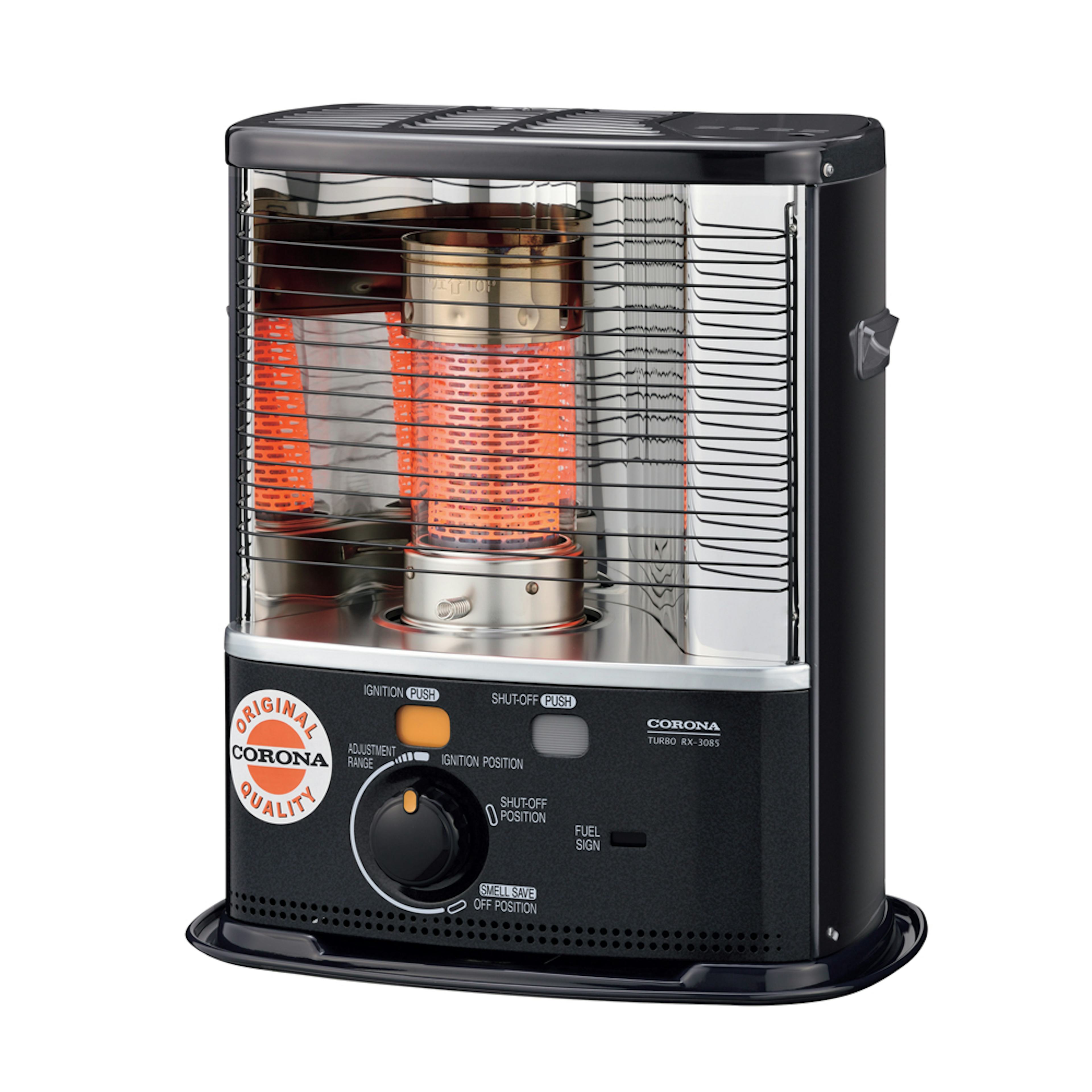 Fotogenkamin Sunwind Corona RX3085 Svart Fotogenvärmare Med Dubbelförbränning 3000 W