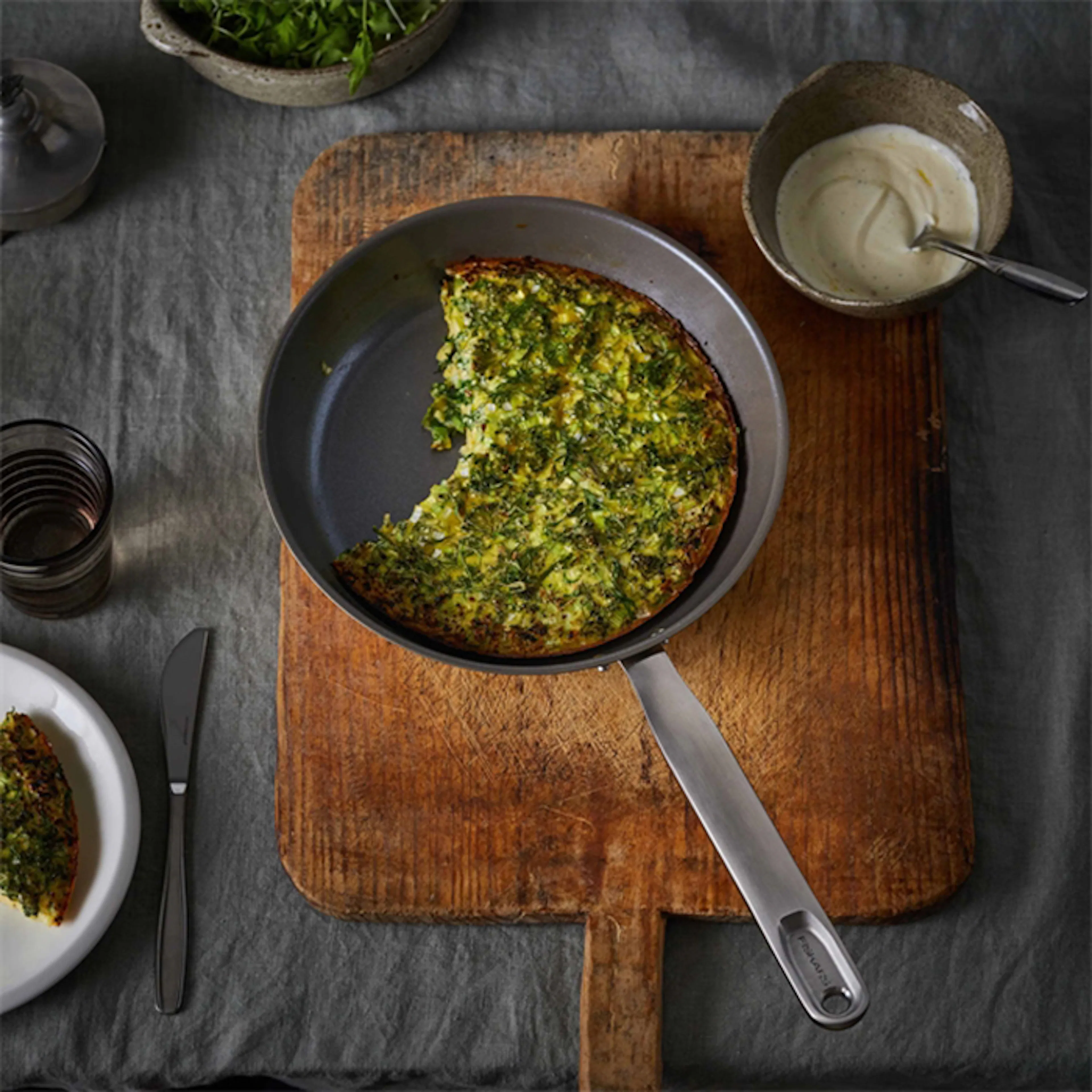 Stekpanna Fiskars All Steel 24 cm Med Non-Stick-Beläggning