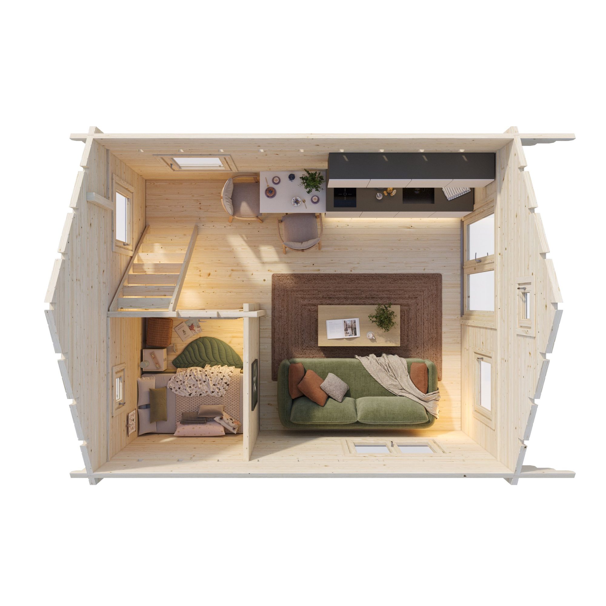Stuga Palmako Kendra 19,9 m2