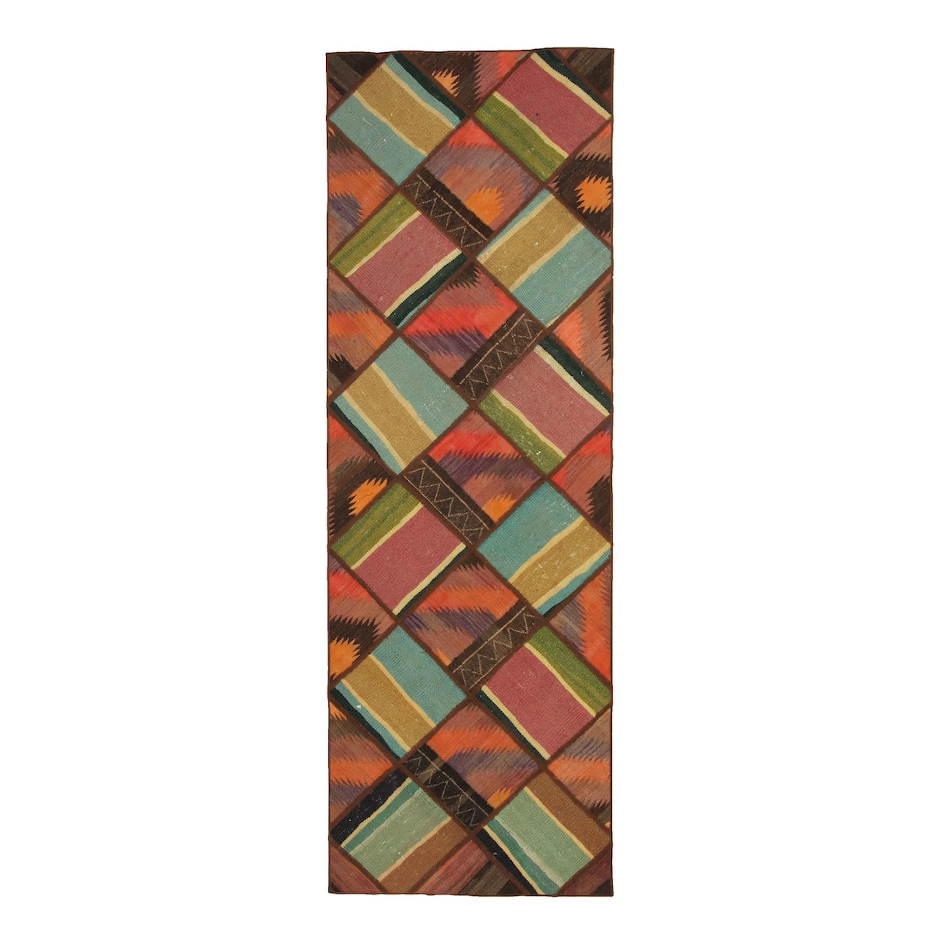 Persisk Patchworkmatta Arkiio 750955 Shiraz/Azerbajdzjan 83x250