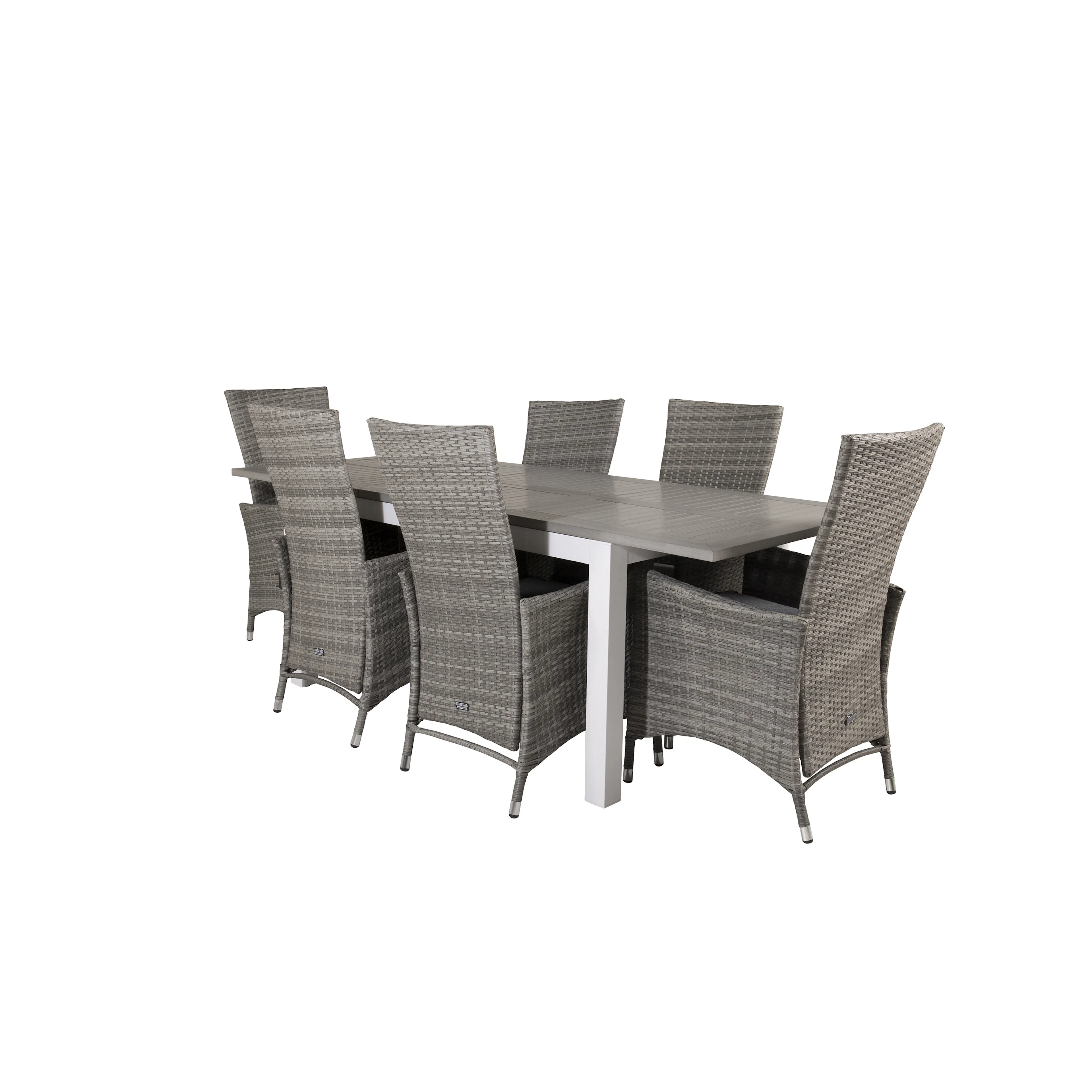 Matgrupp Venture Home Aleyna 160/240 med 6 Pishi Matstolar