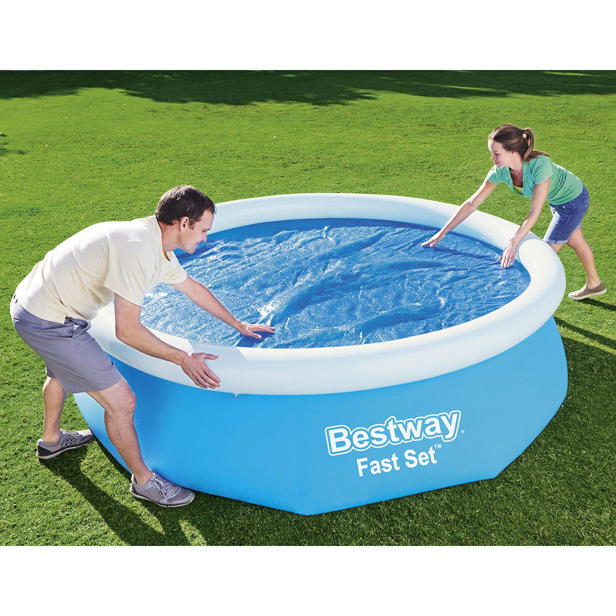 Poolöverdrag Bestway Flowclear Till Ovanmarkpool