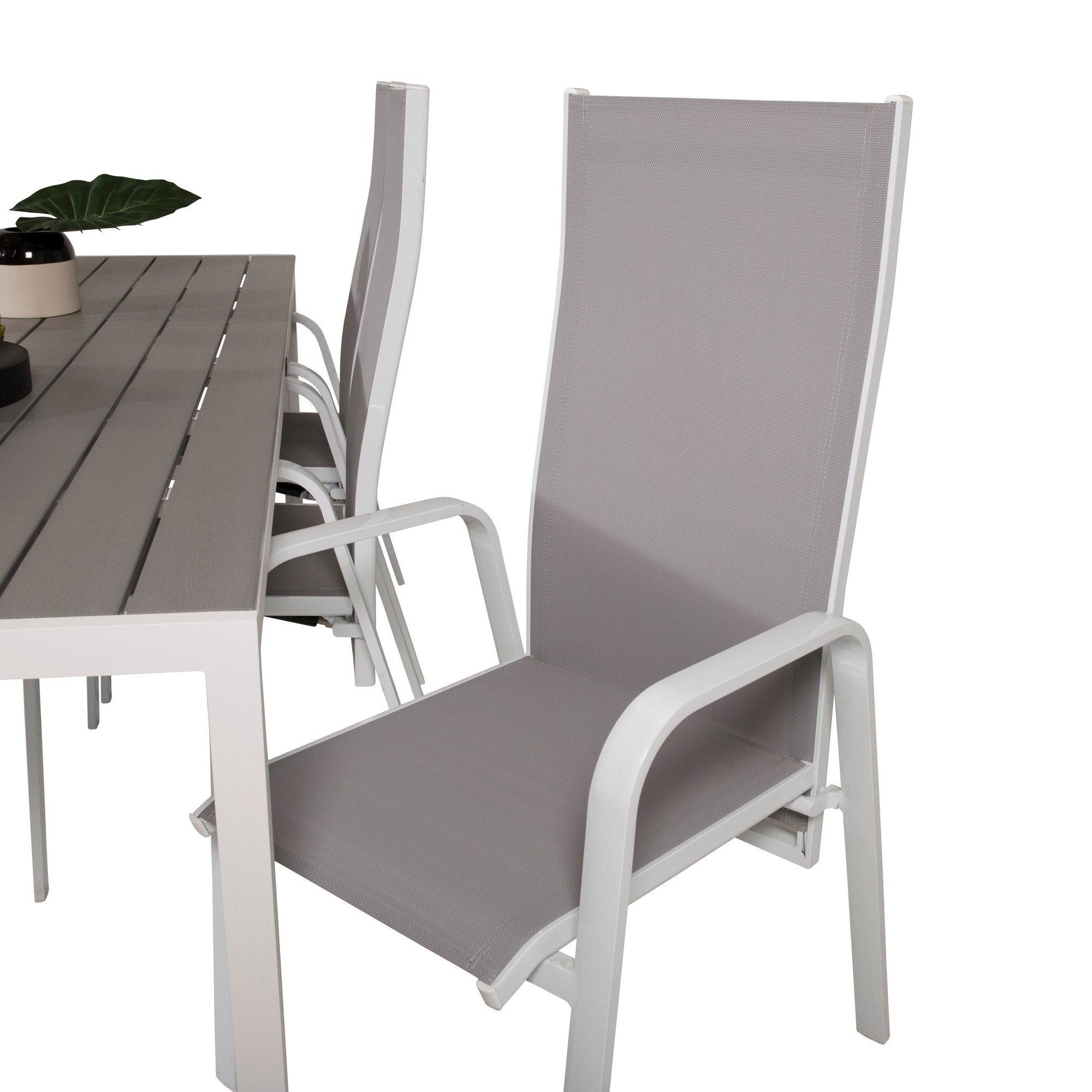 Matgrupp Venture Home Buitepos Matgrupp Utomhus inkl 6 Dusternbrook Karmstolar