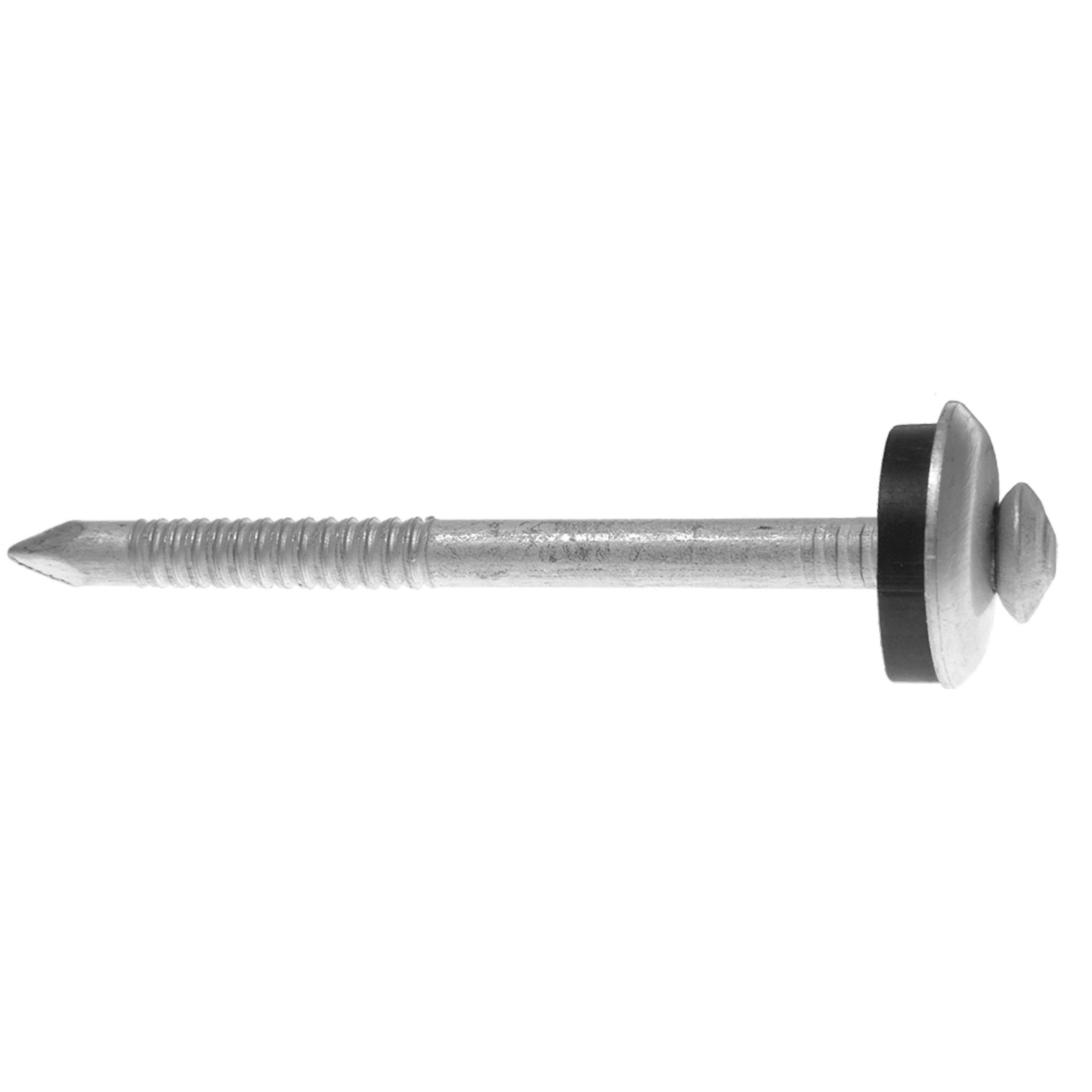 KLOCKSPIK ALUMINIUM VITBETAD 4,5x67 mm 100 st RAL 9005 (Vit), Z400644