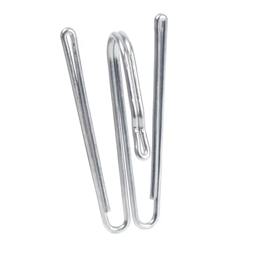 Gardintillbehör Kirsch 2-Fingerkrok Hög 10-pack Nickel