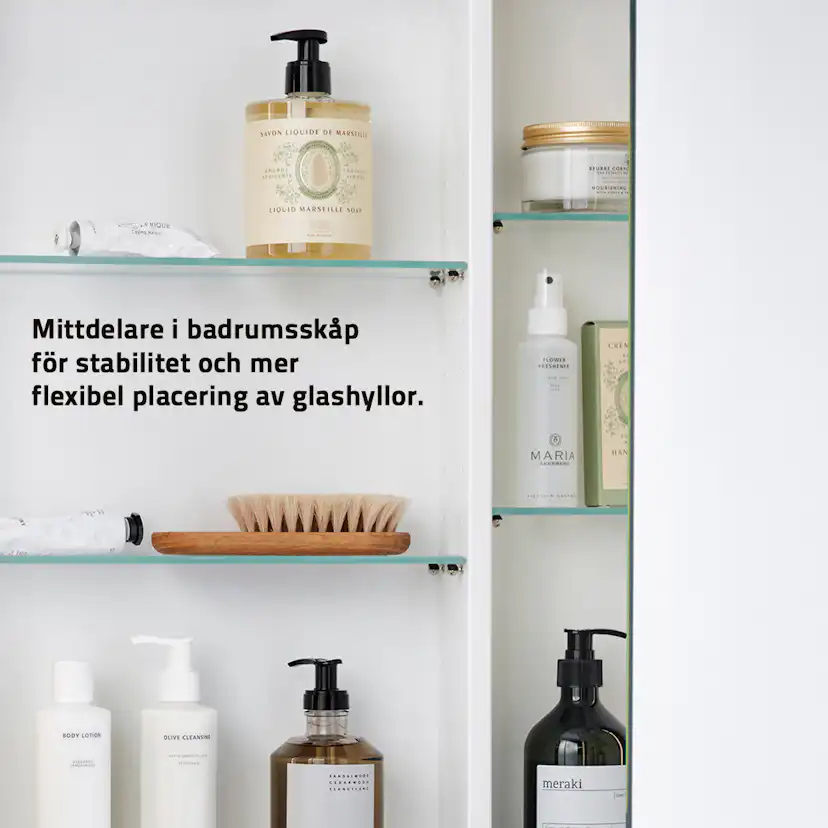 Möbelpaket Miller Badrum New York 1000 med Tvättställ och Spegelskåp