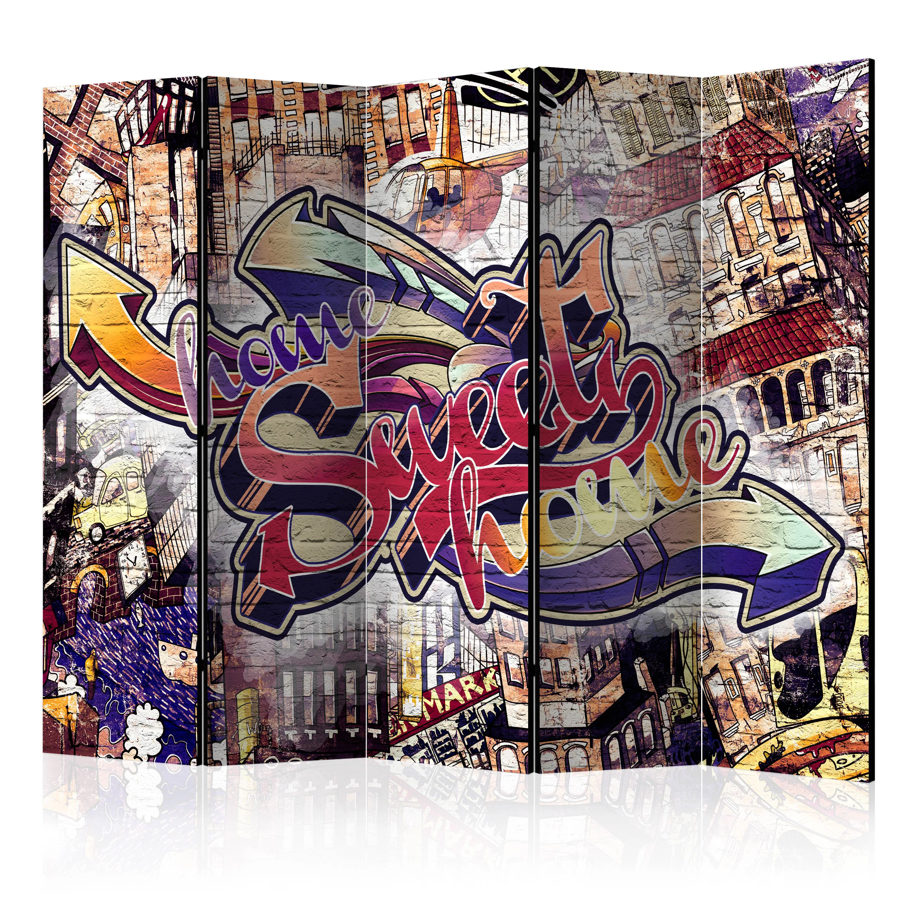 Rumsavdelare Arkiio Cool Graffiti II 225x172 cm