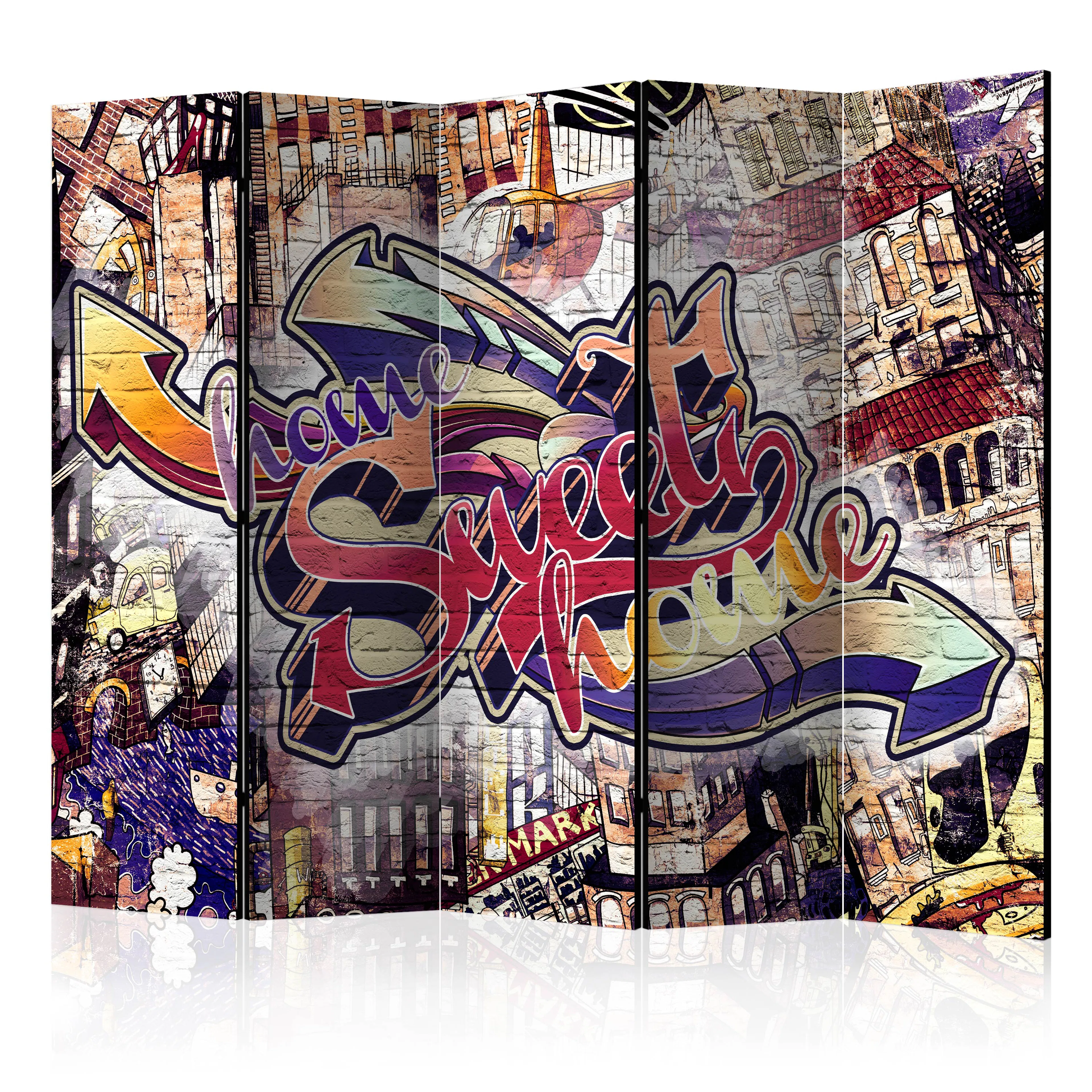 Rumsavdelare Arkiio Cool Graffiti II 225x172 cm
