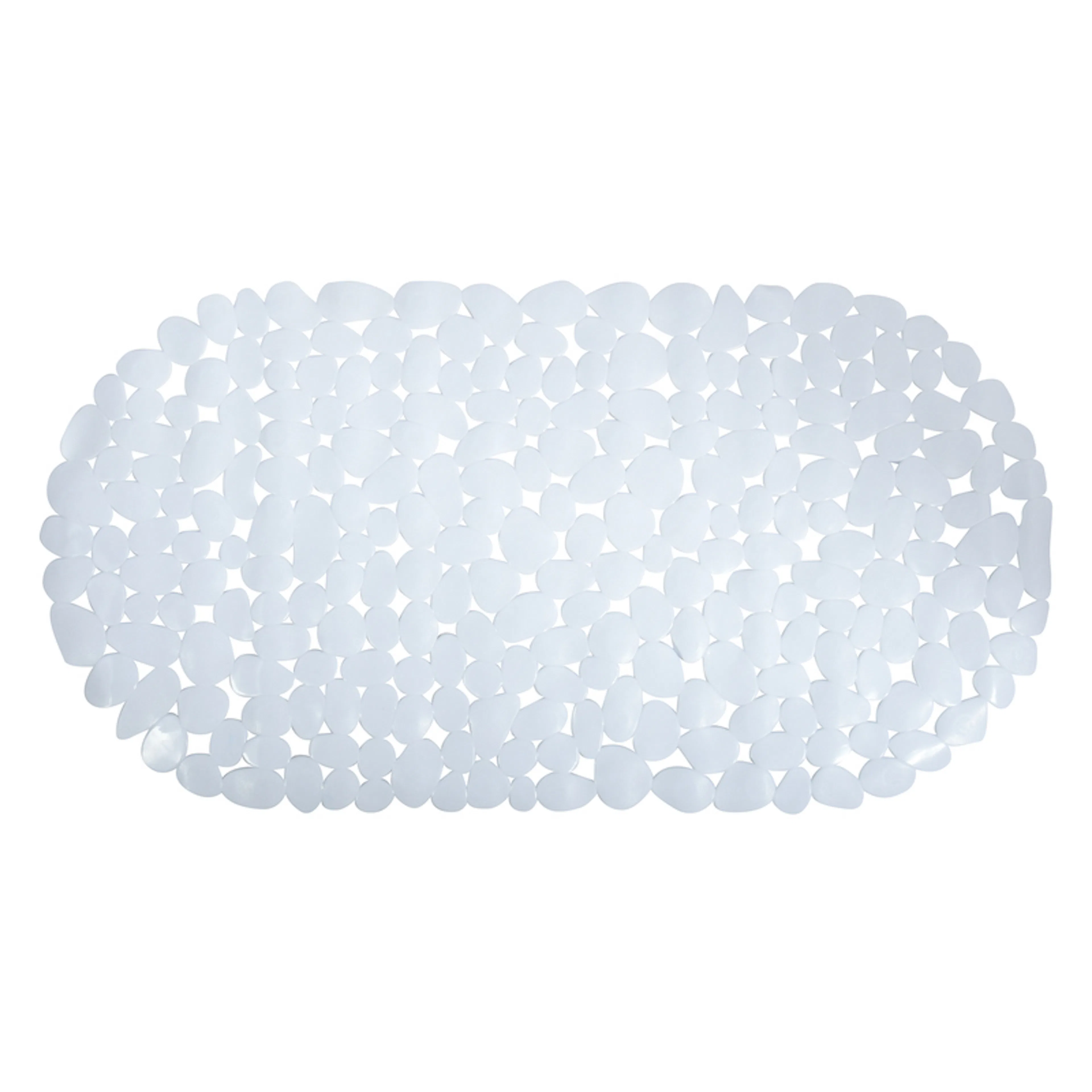 Halkskyddsmatta Galets white 68x35 cm Vit