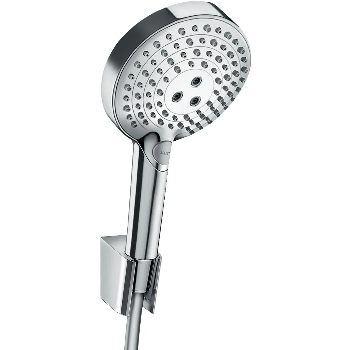 Raindance Select S Duschhållareset 120 3jet PowderRain med d Duschslang: 1,6 m