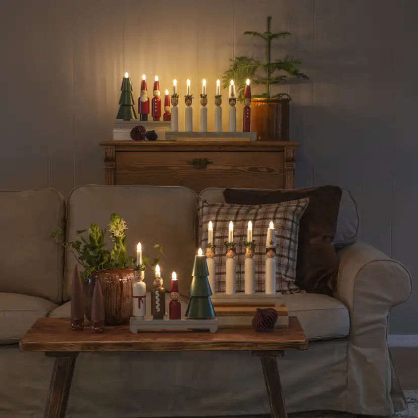 Adventsljusstake Gnosjö Konstsmide 4 Ljus Lucia