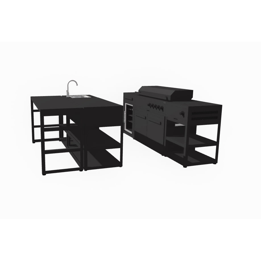 Fristående Utekök Myoutdoorkitchen Nordic Line Aarhus