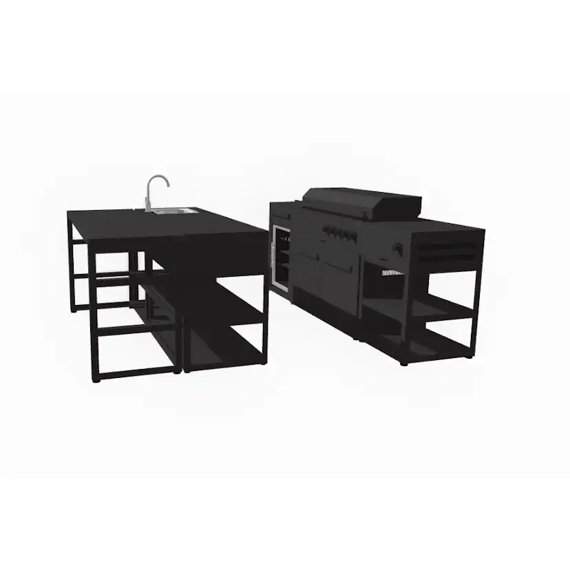 Fristående Utekök Myoutdoorkitchen Nordic Line Aarhus
