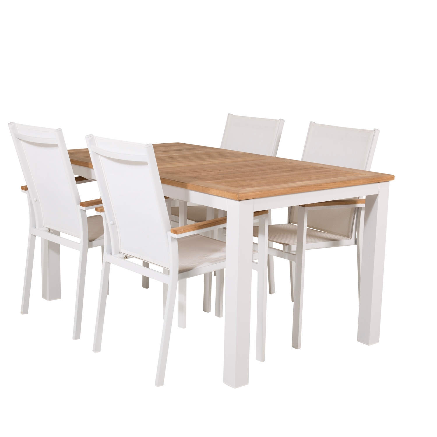 Matgrupp Venture Home Perla 152/210 med 4 Thea Matstolar