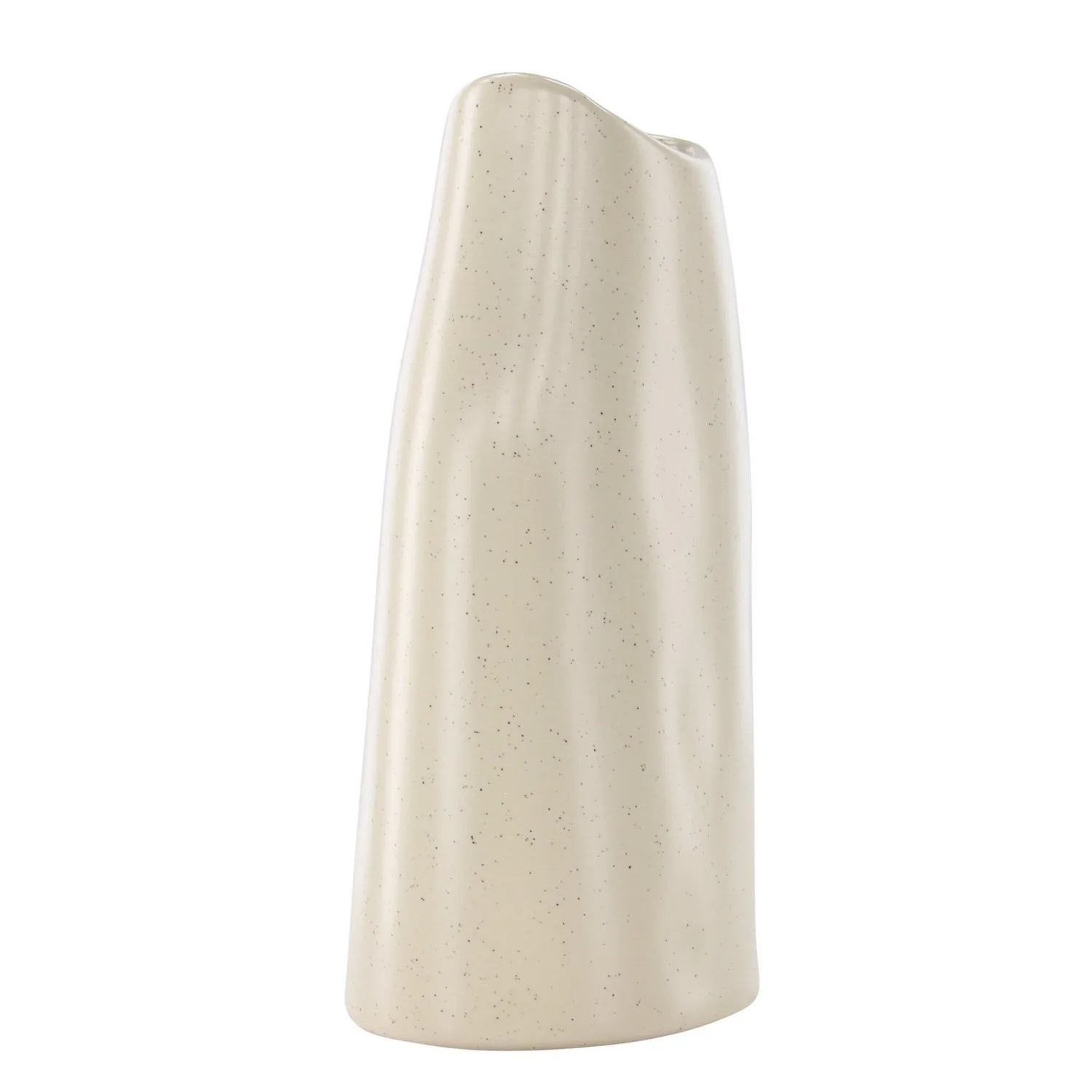 Ernst Vase - Beige/Black Dots - 12*9*23Hcm Beige