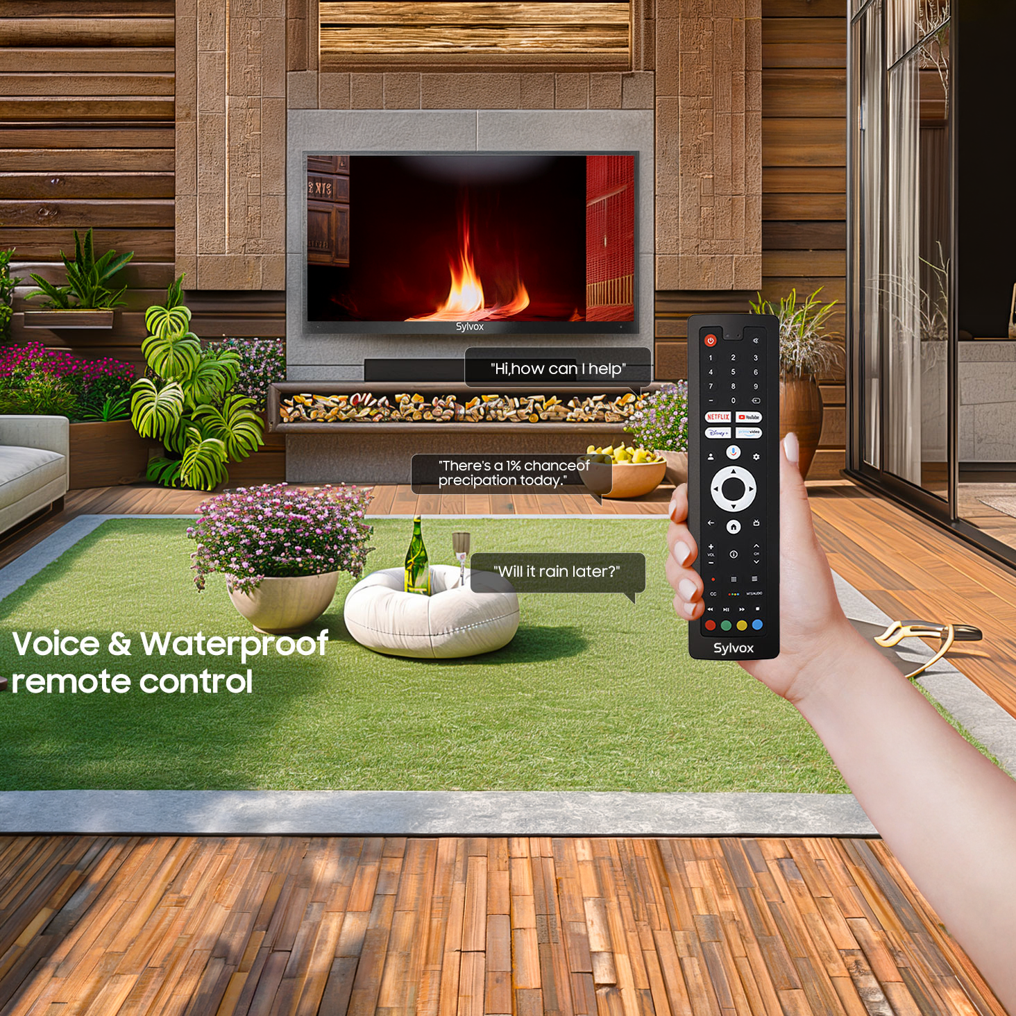 Utomhus TV Sylvox Pergola Pro 2.0 43tum
