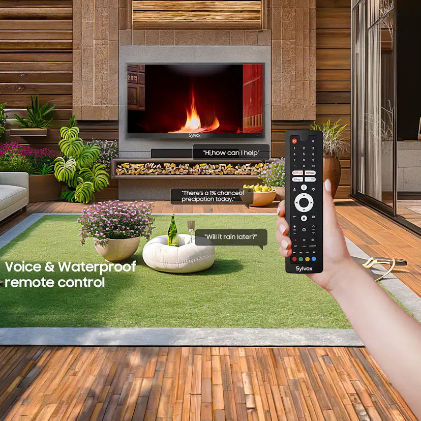 Utomhus TV Sylvox Pergola Pro 2.0 75tum