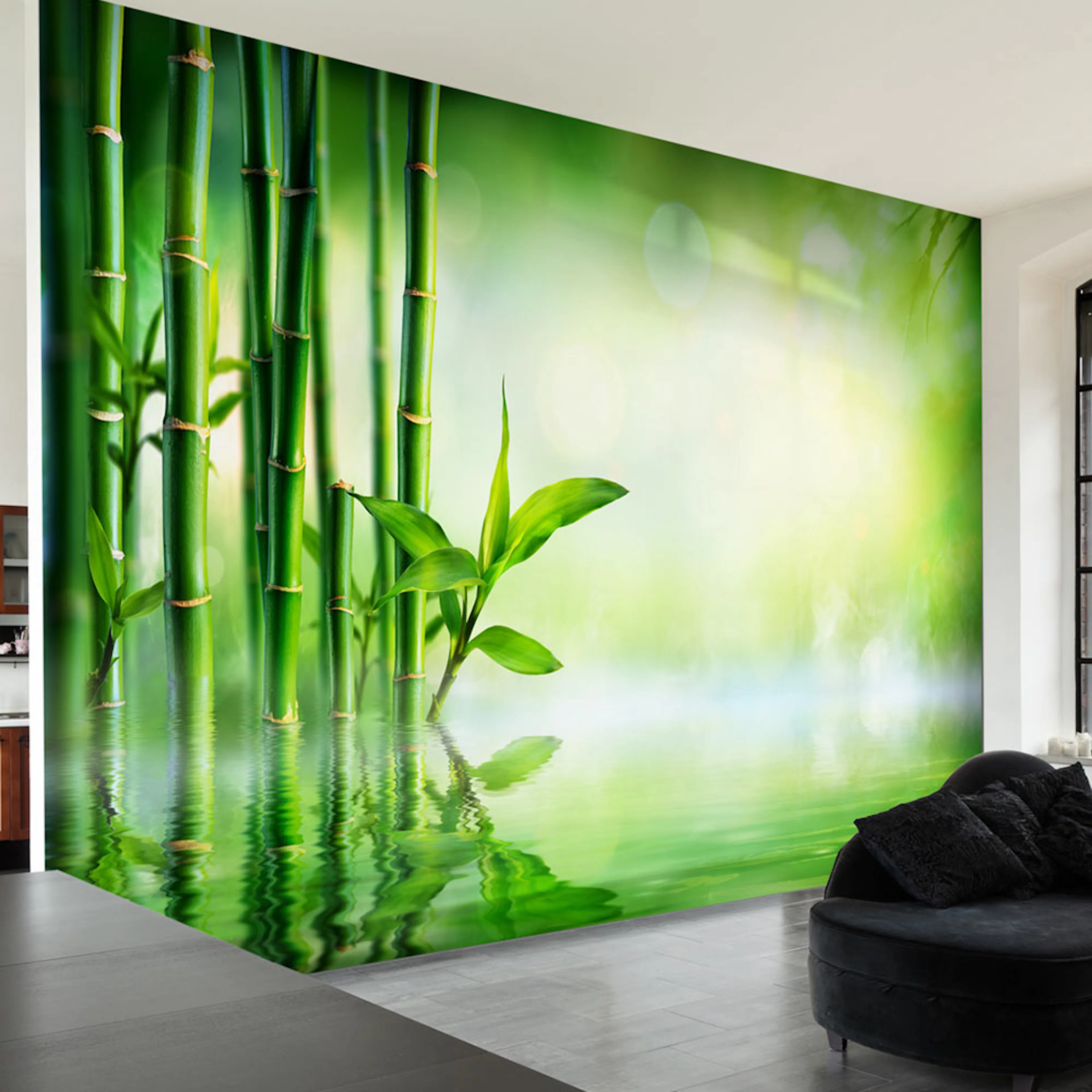 Fototapet Arkiio Självhäftande Bamboo Grove
