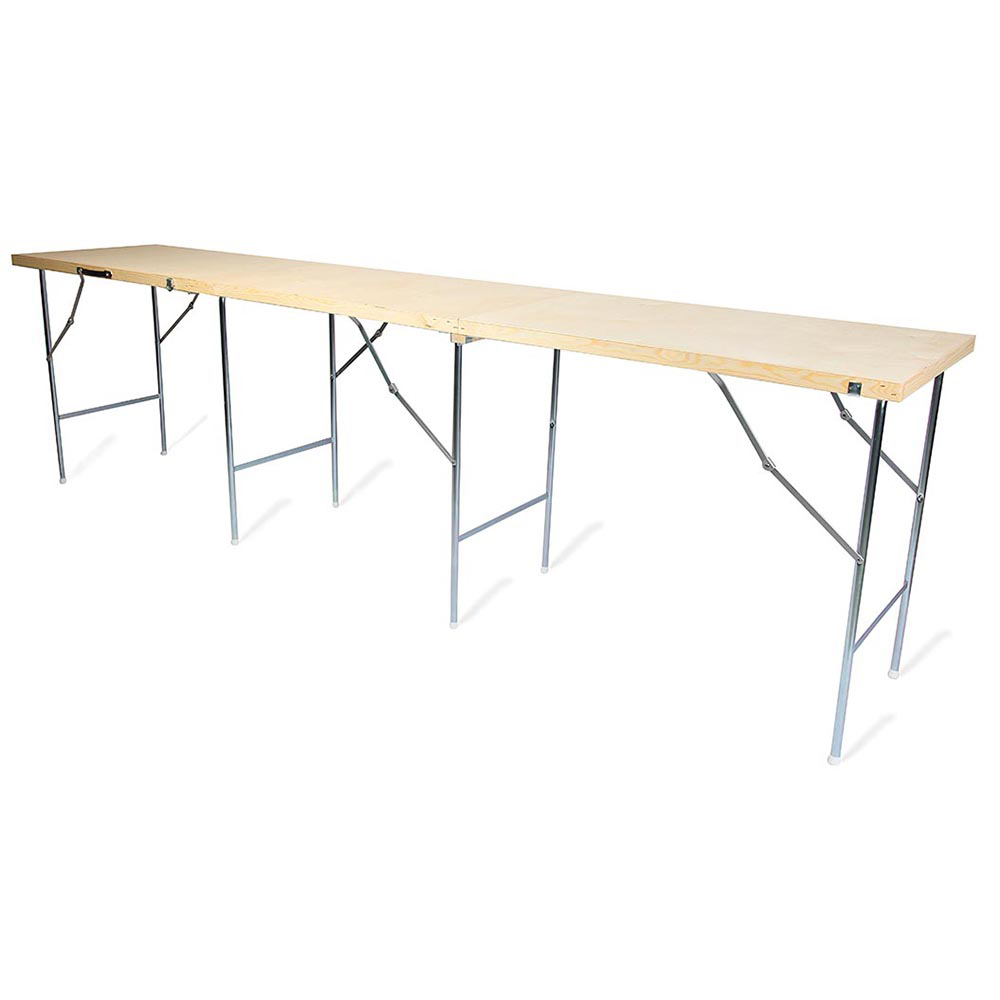 Tapetbord Laggo 3-delat Tapetserarbord 297x60cm