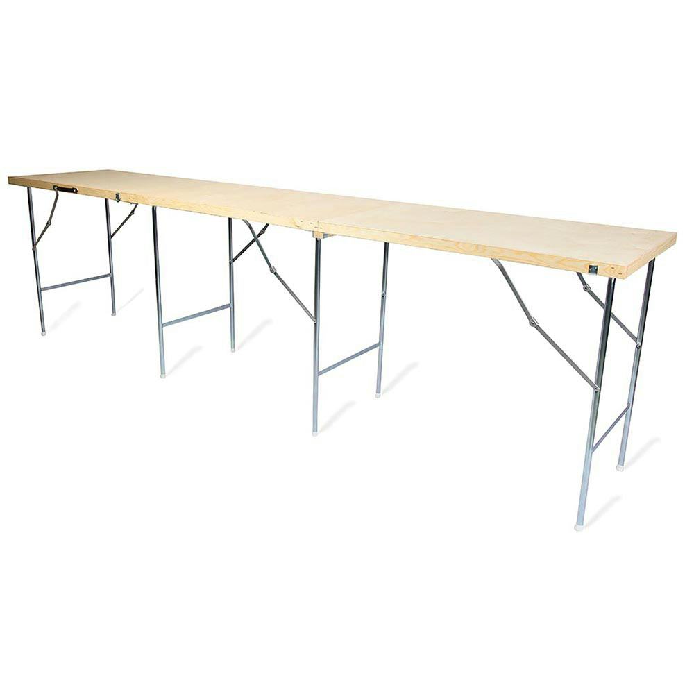 Tapetbord Laggo 3-delat Tapetserarbord 297x60cm