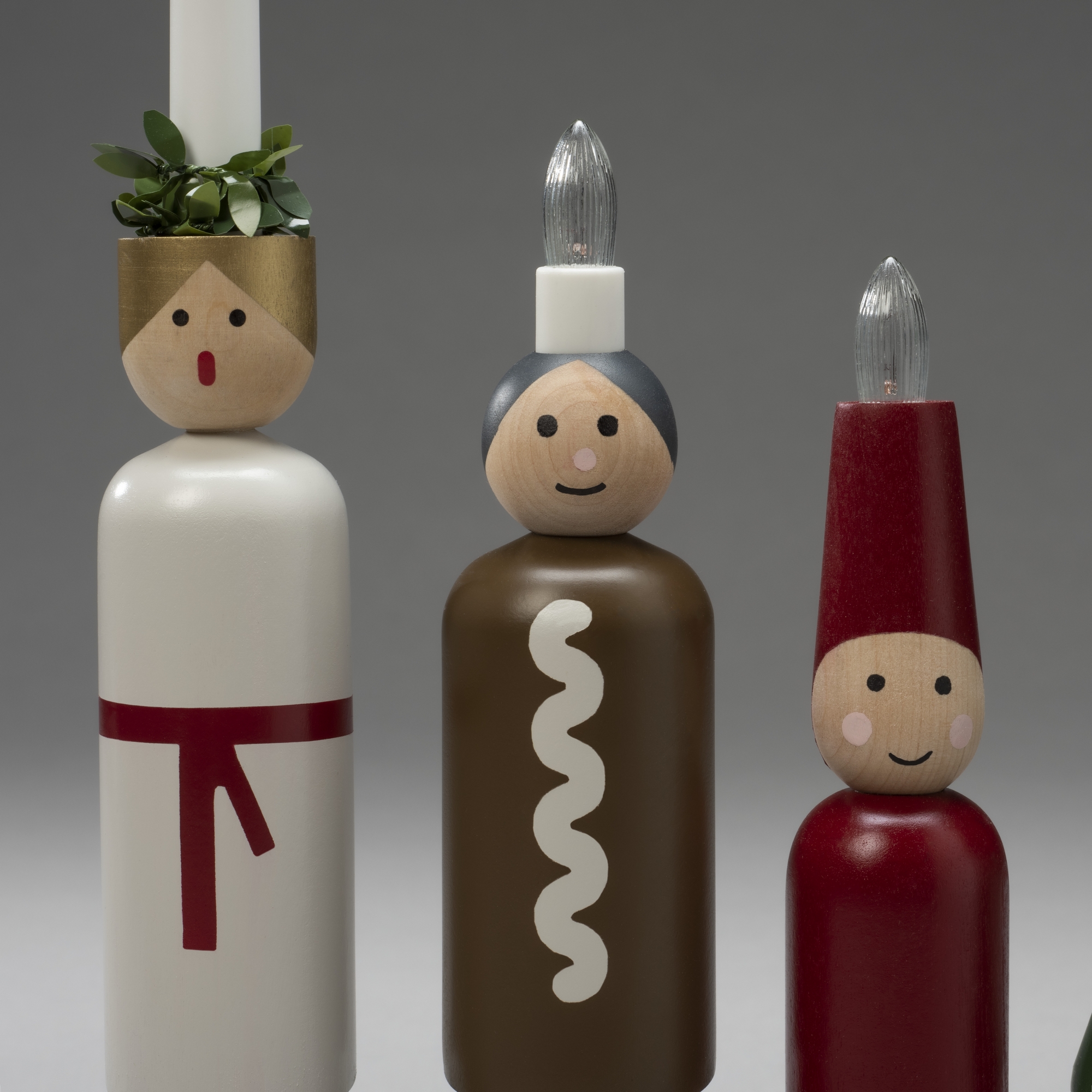 Adventsljusstake Gnosjö Konstsmide 4 Ljus Lucia