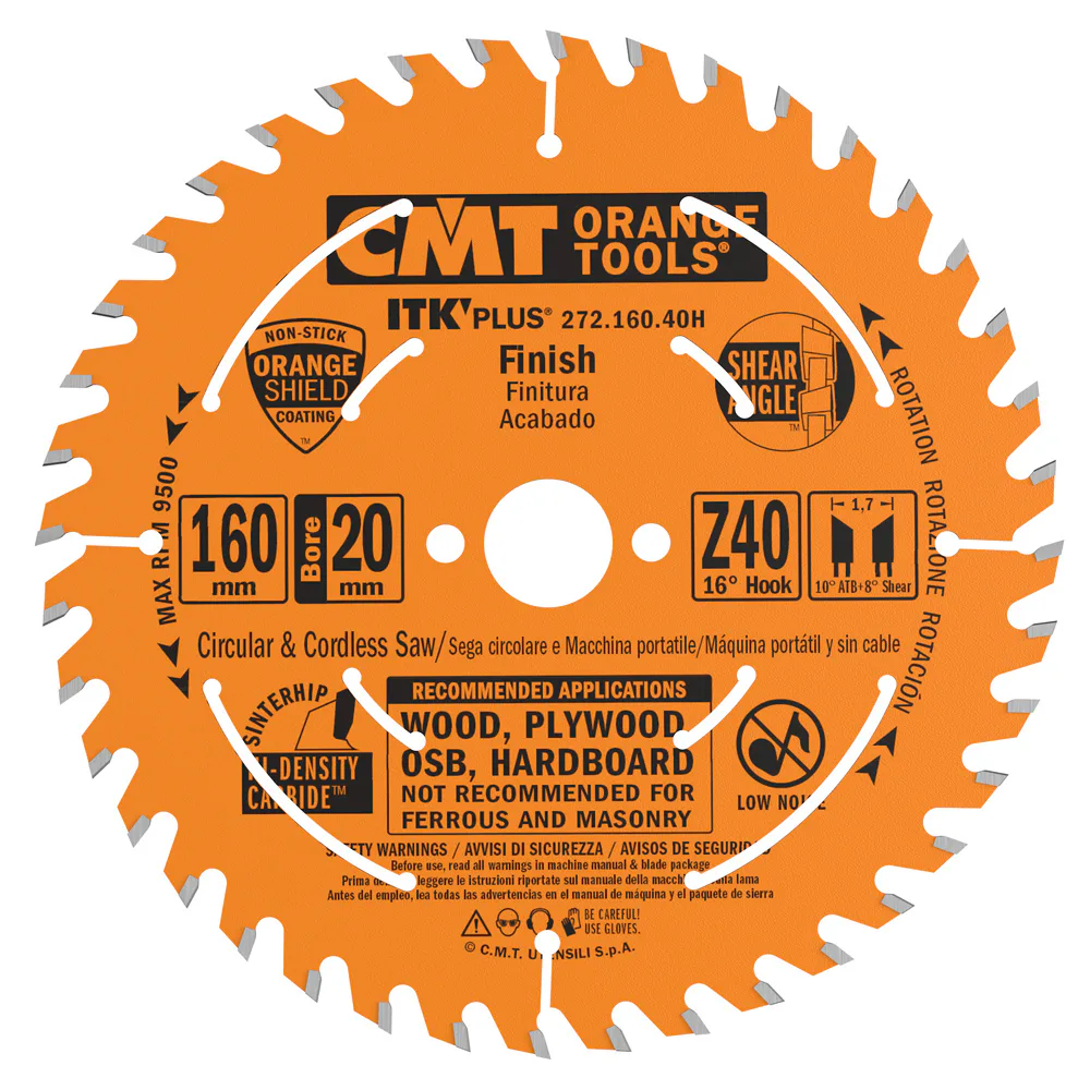 Sågklinga CMT Orange Tools ITK-Plus Kapning