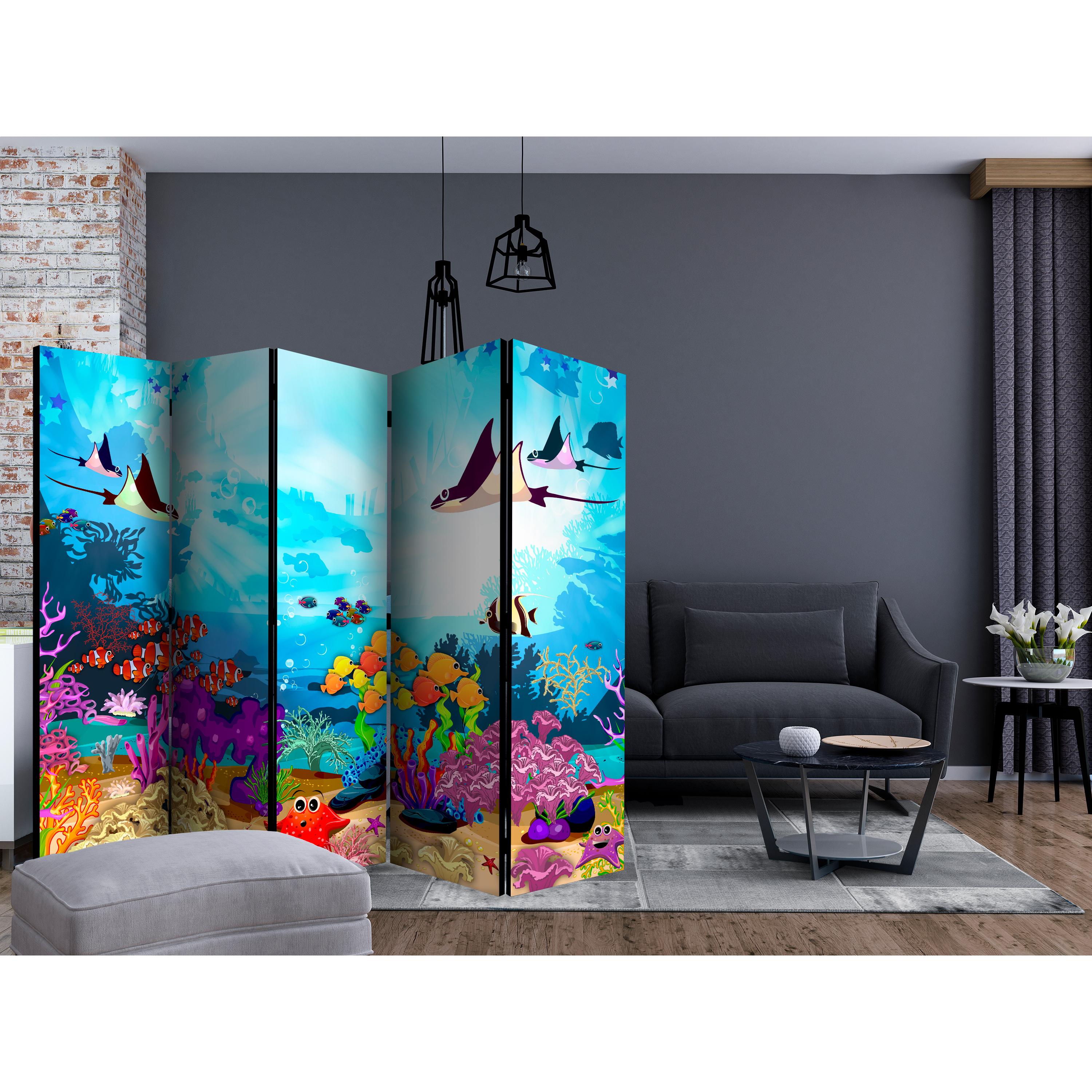 Rumsavdelare Arkiio Colourful Fish II 225x172 cm
