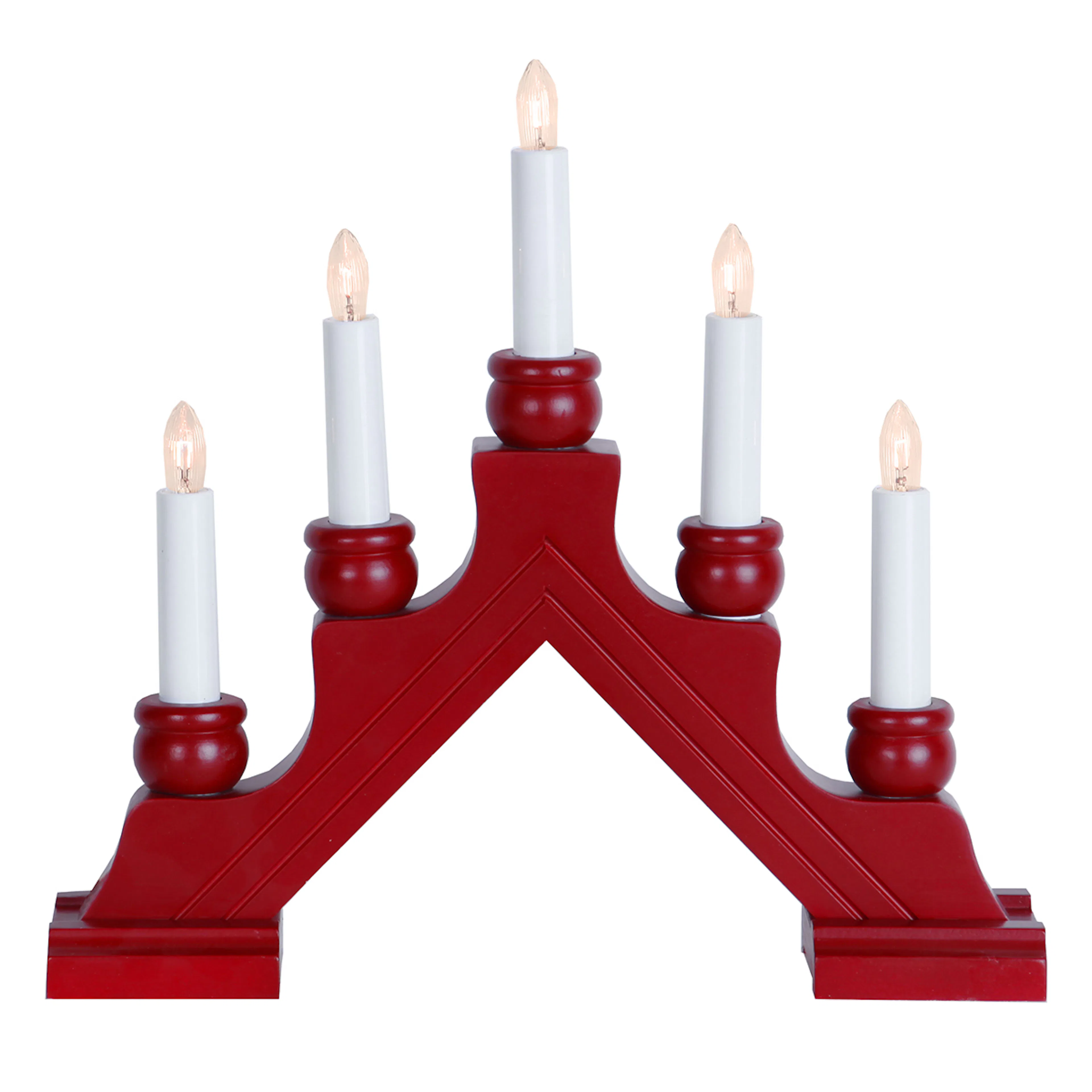 Ljusstake Star Trading Karin 5-Armad Adventsljusstake