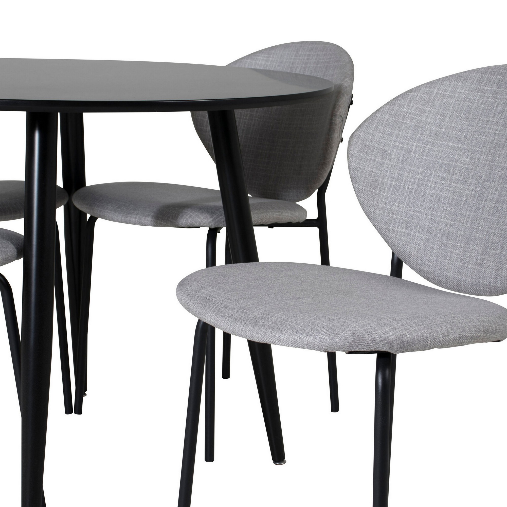 Matgrupp Venture Home Plaza med 4st Vault Stolar