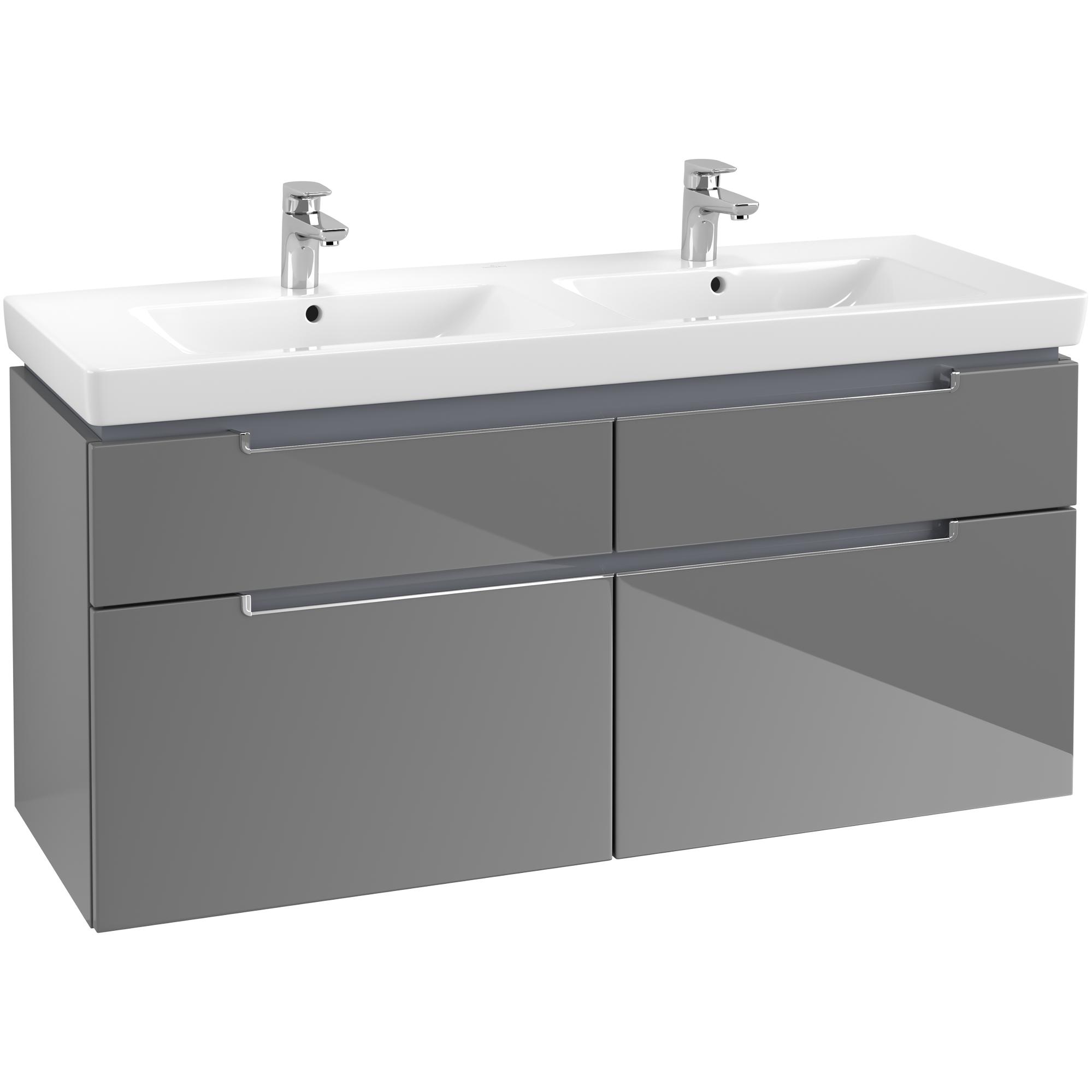 Tvättställsskåp Villeroy & Boch Subway 2.0 för Dubbla Tvättställ