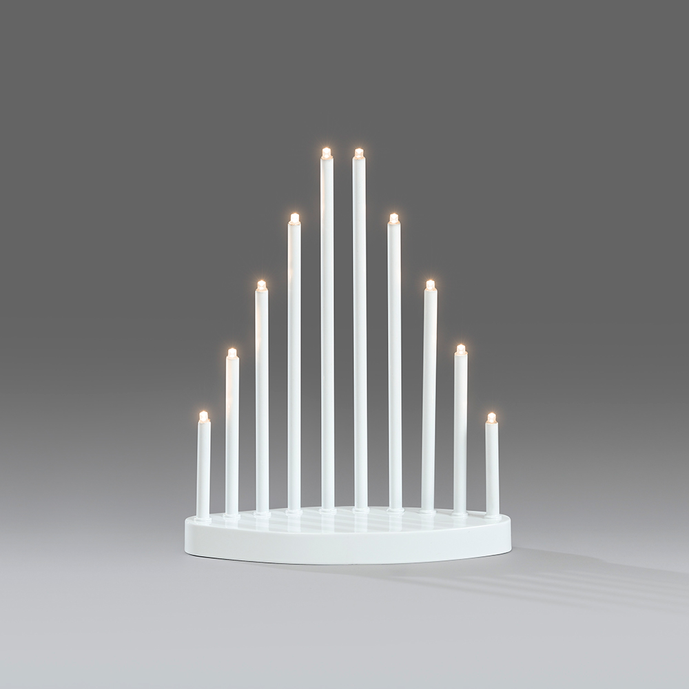 Adventsljusstake Gnosjö Konstsmide 10L