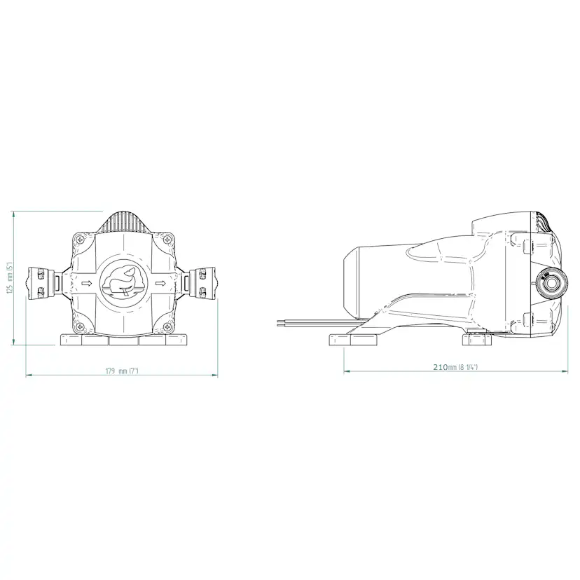 Färskvattenpump Whale Watermaster 12 V