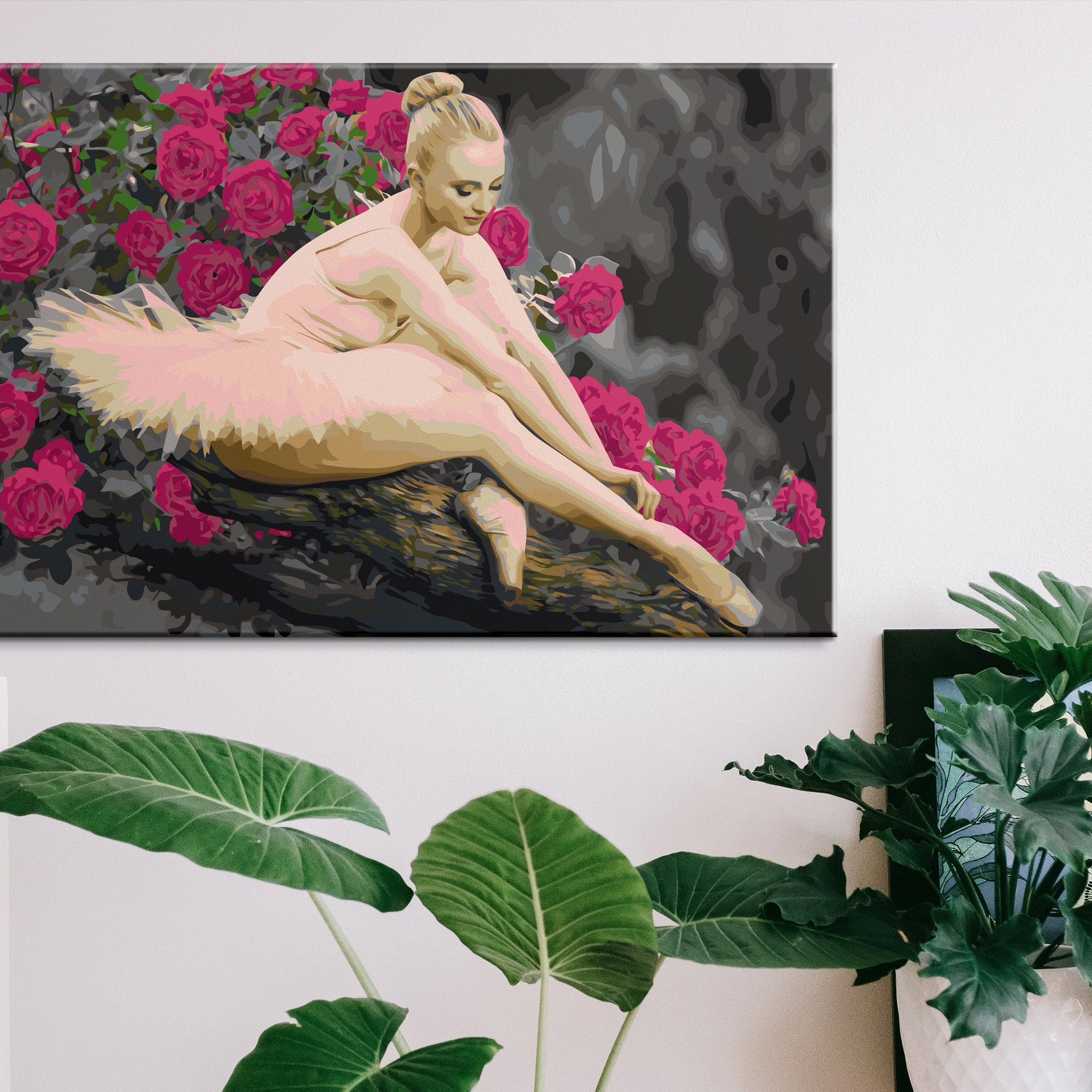 Gör-det-själv Målningar Arkiio Rose Ballerina