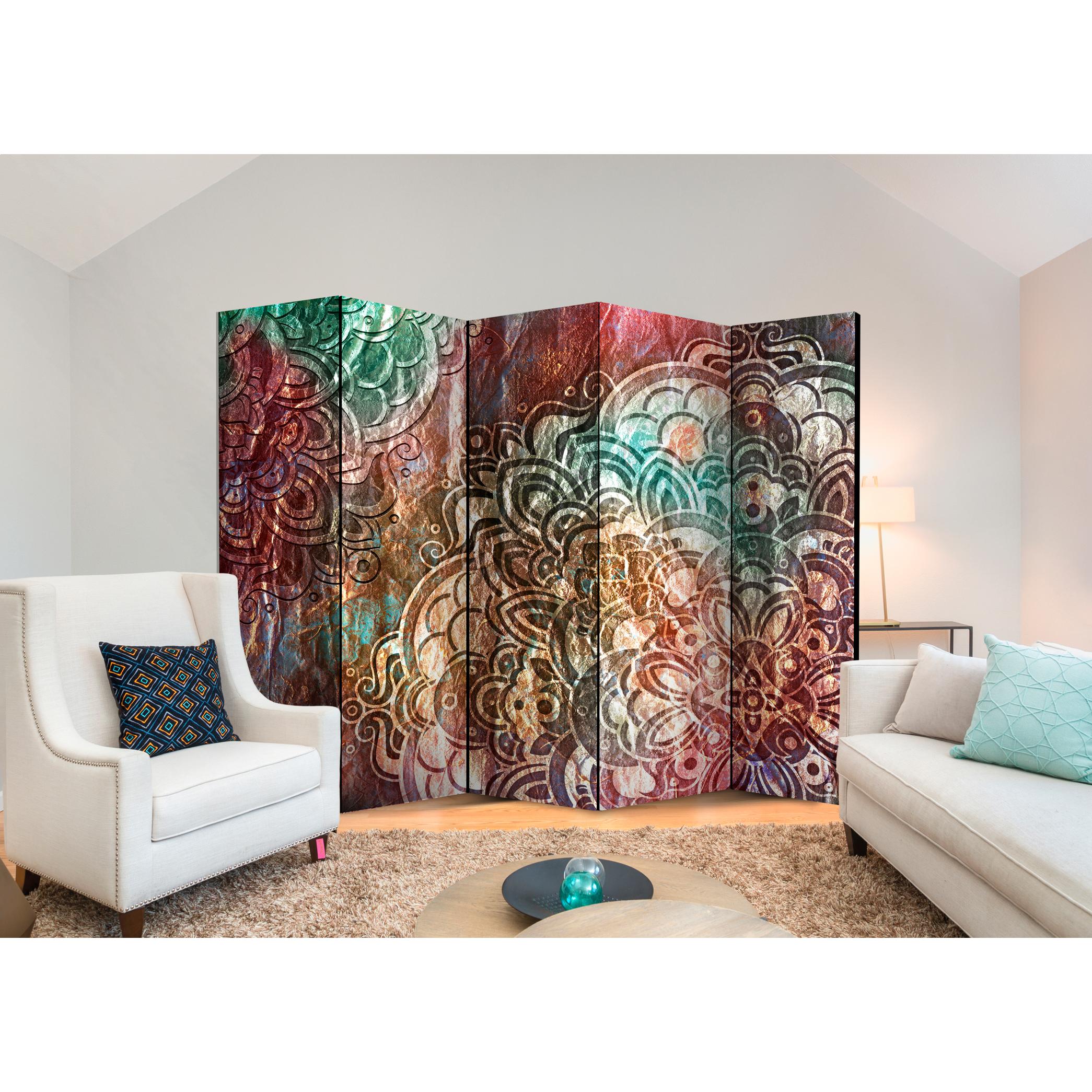 Rumsavdelare Arkiio Mandala Copper Garden II 225x172 cm