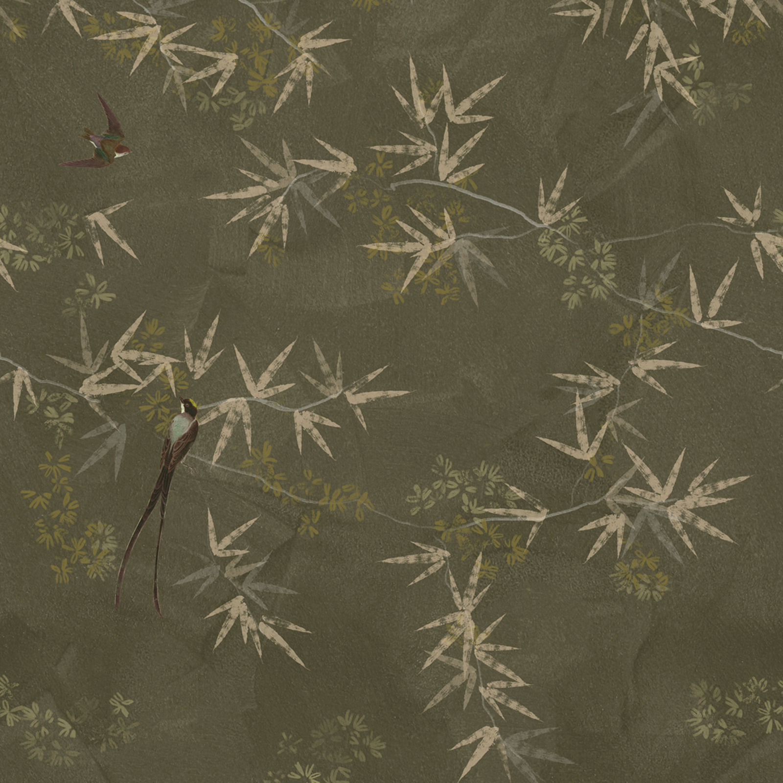 Fototapet Art For The Home Birds of Paradise 280x200 cm