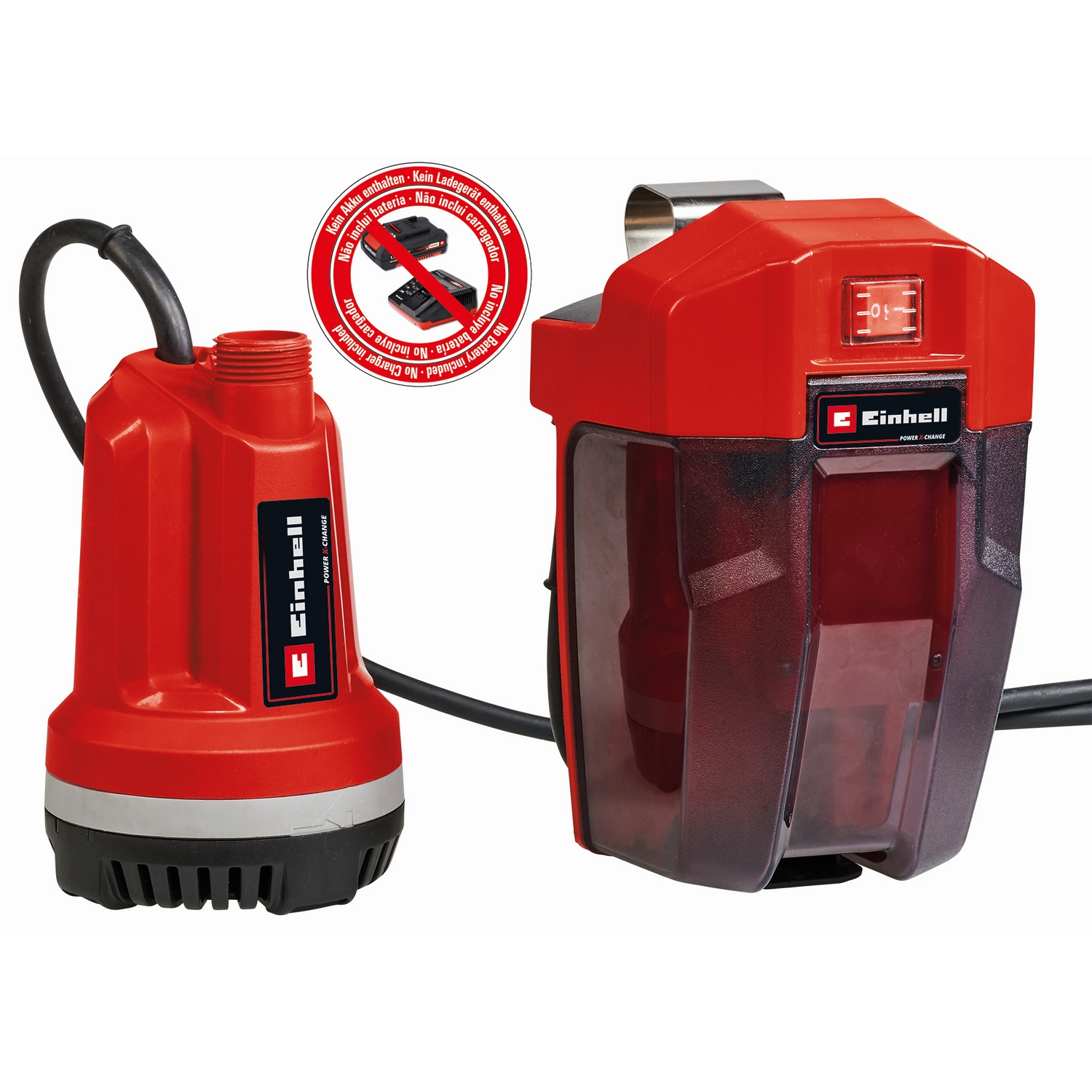 Tryckpump Einhell Batteridriven GE-PP 18 RB Li Solo utan Batteri