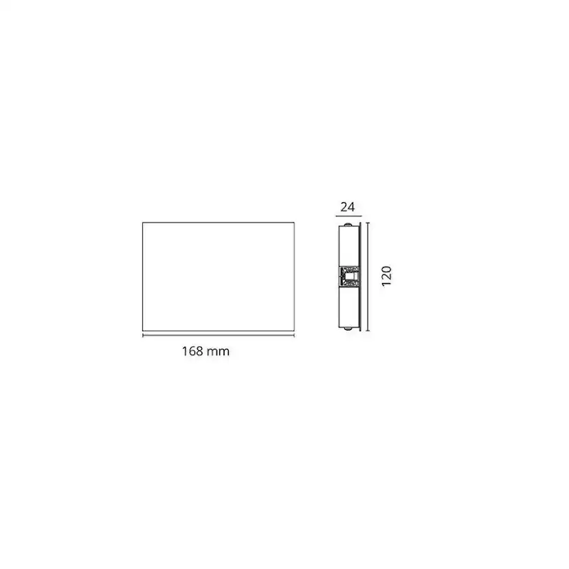 Takboxkoppling SG ARMATUREN Zip 230V Vit