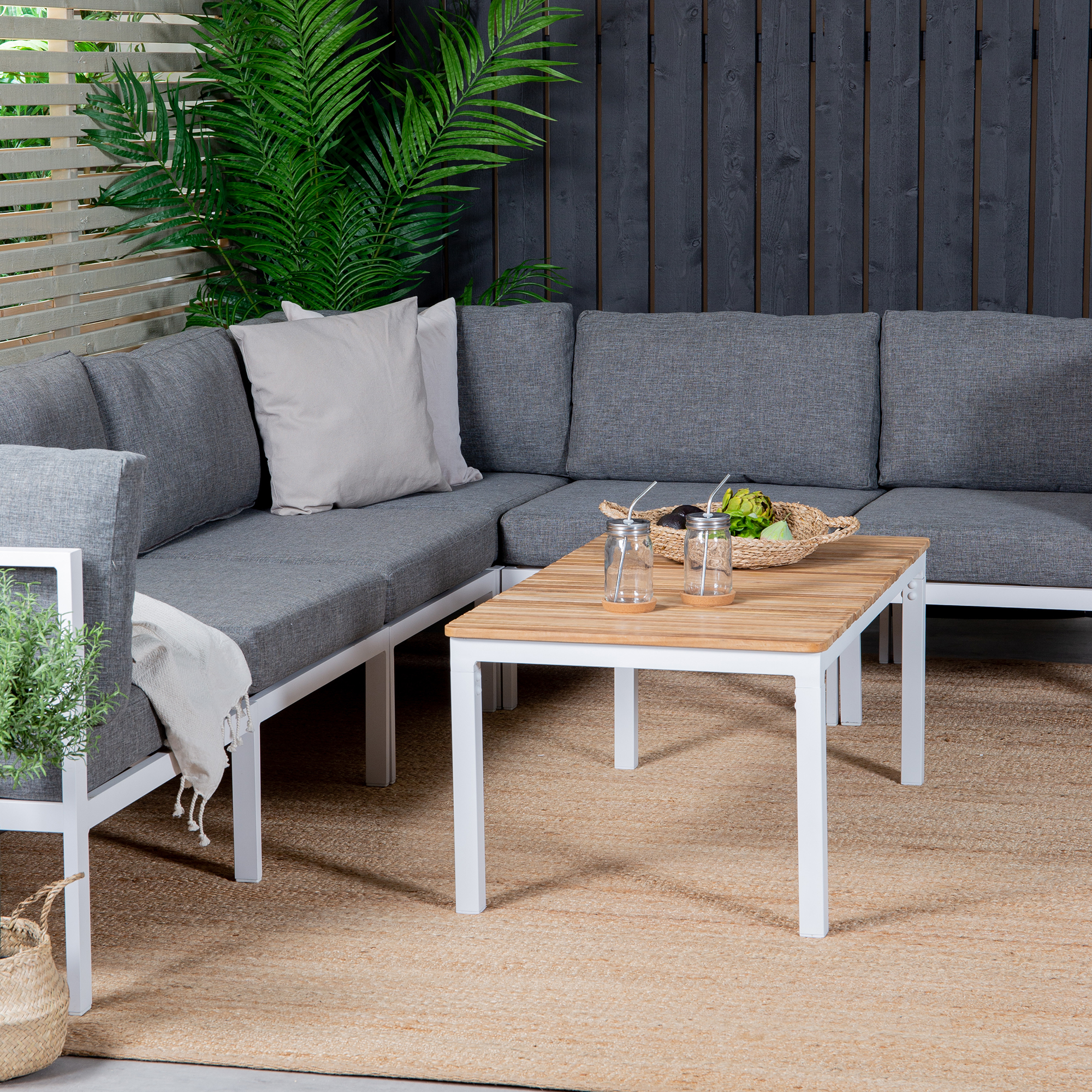 Loungegrupp Venture Home Copacabana med Brasilia Bord Utomhus