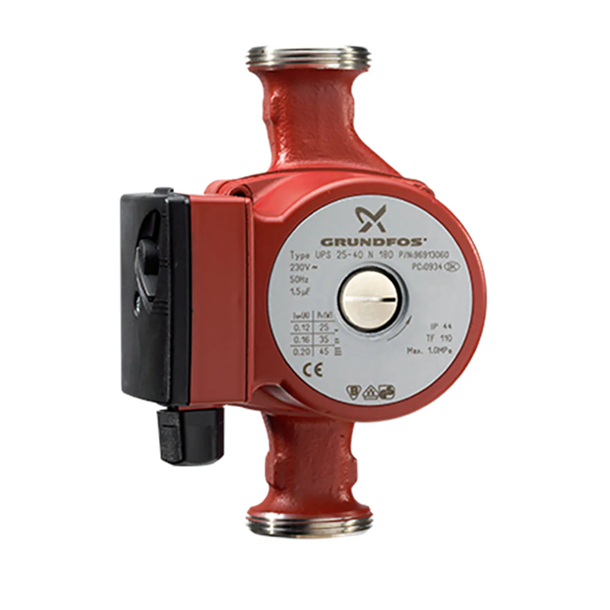 Tappvarmvattenpump Grundfos UP 20-45 N 150