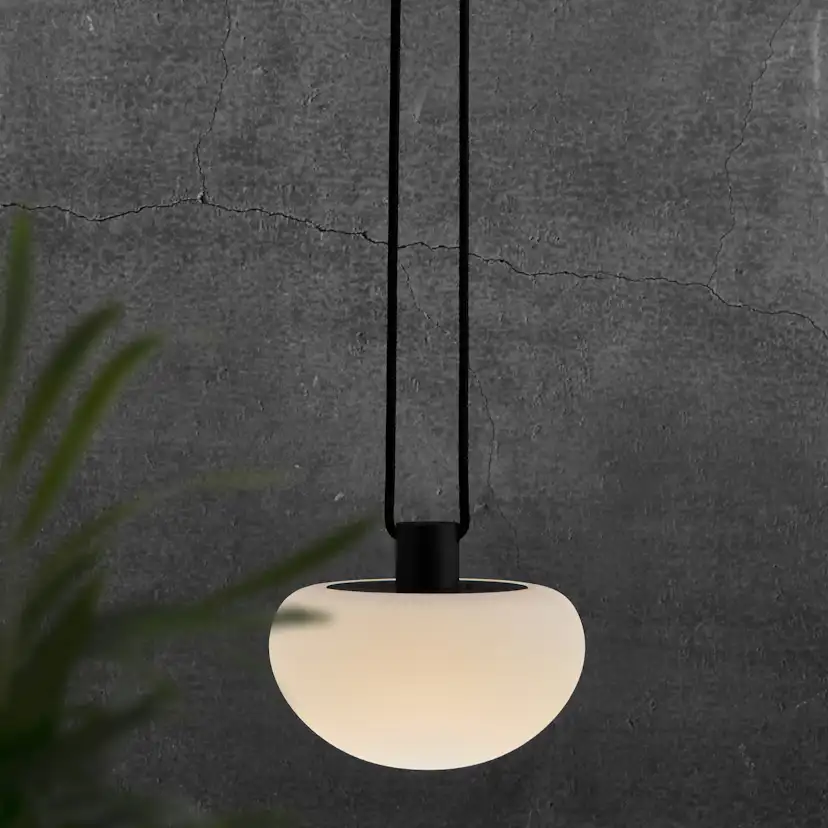Taklampa Nordlux Sponge Svart/vit