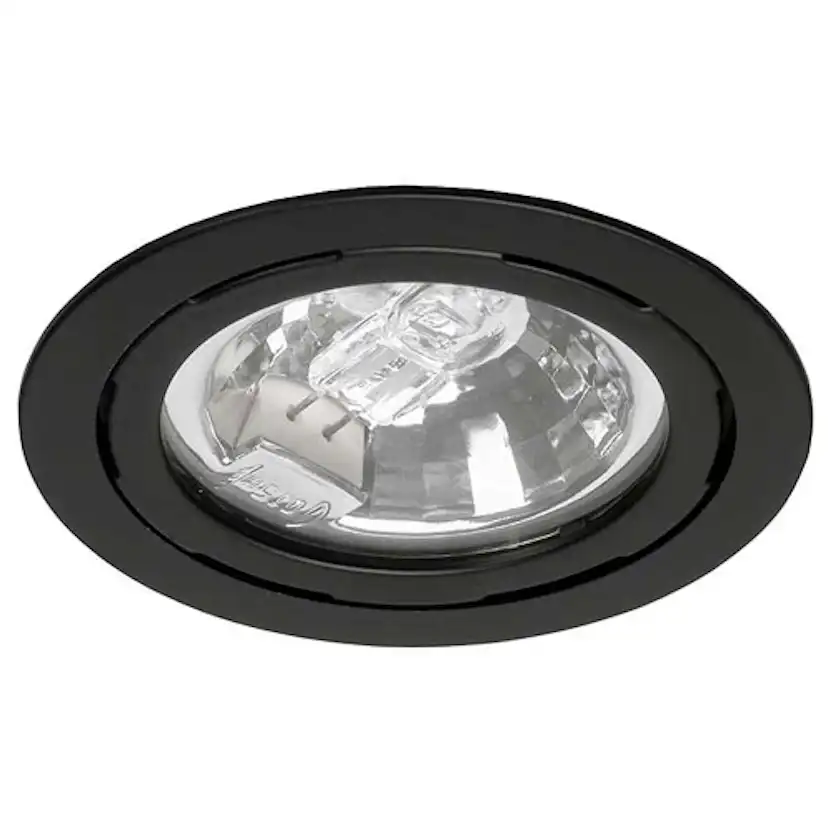 Halogen Downlight Beslag Design Uranus Spot Svart/Klar