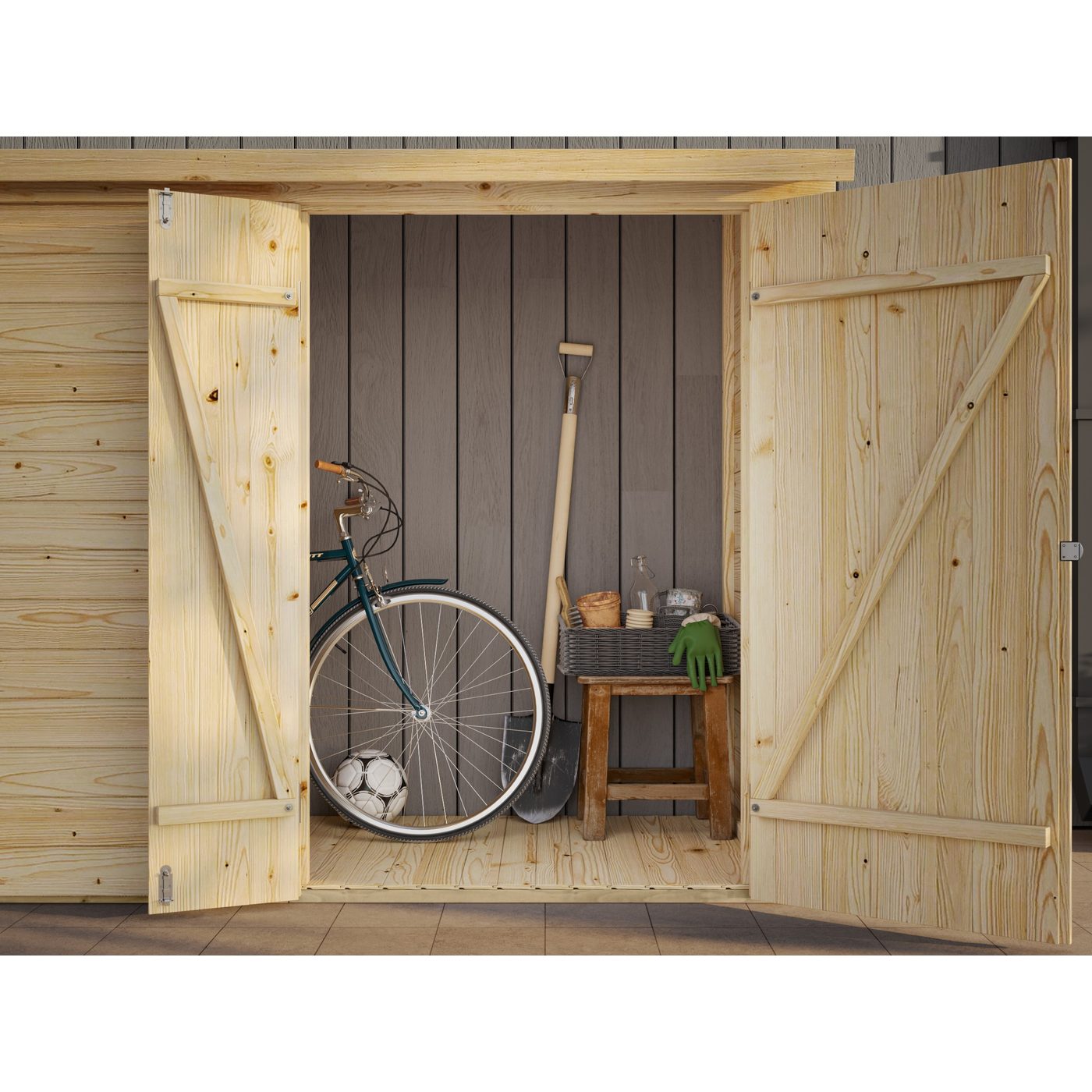 Förråd Palmako Leif 2,2 m2