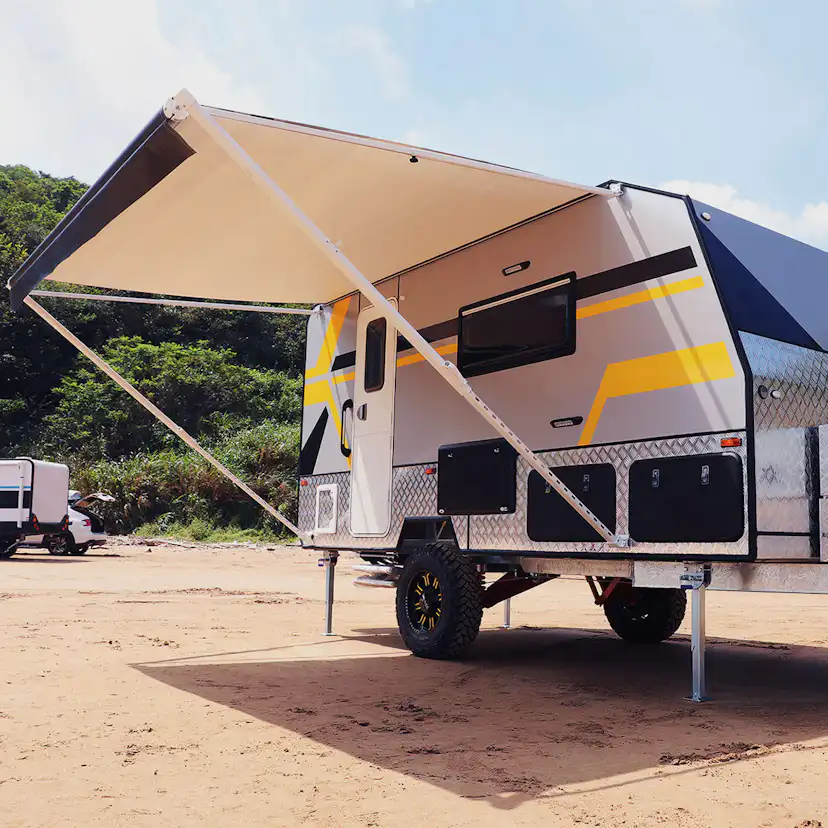 Markis Lyfco Väggmonterad För Husvagn